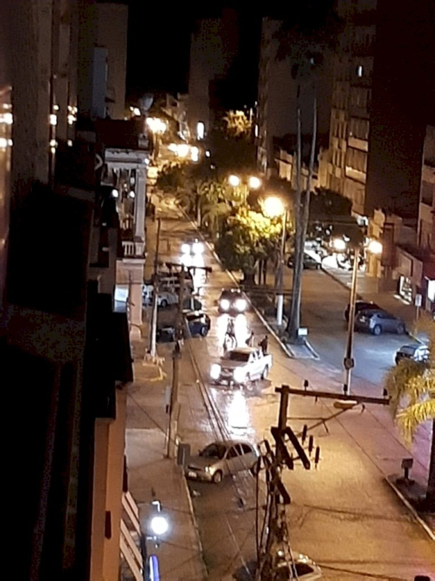 Avenida Sete de Setembro foi fechada na noite de sábado
