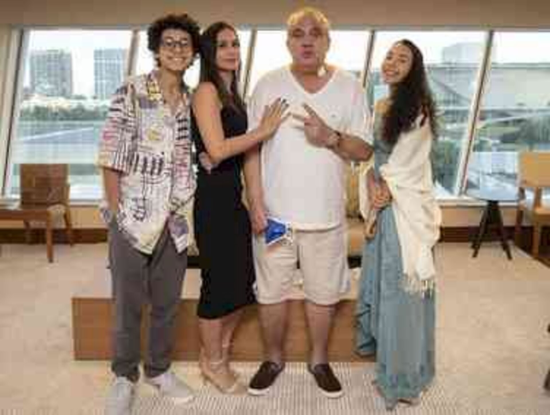 Ex-jogador passou a Páscoa e o aniversário com a família