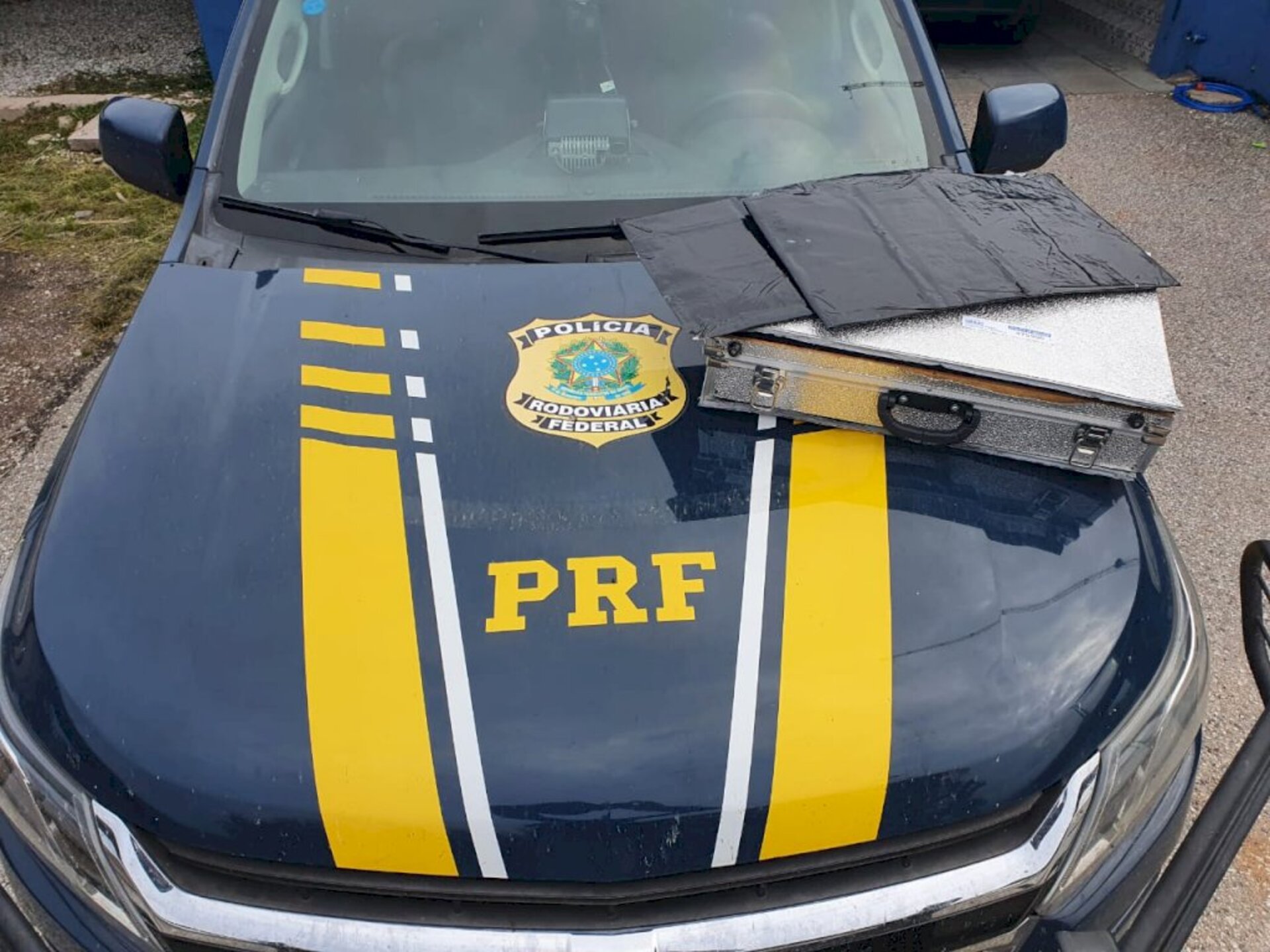 Droga estava sendo levada para Florianópolis