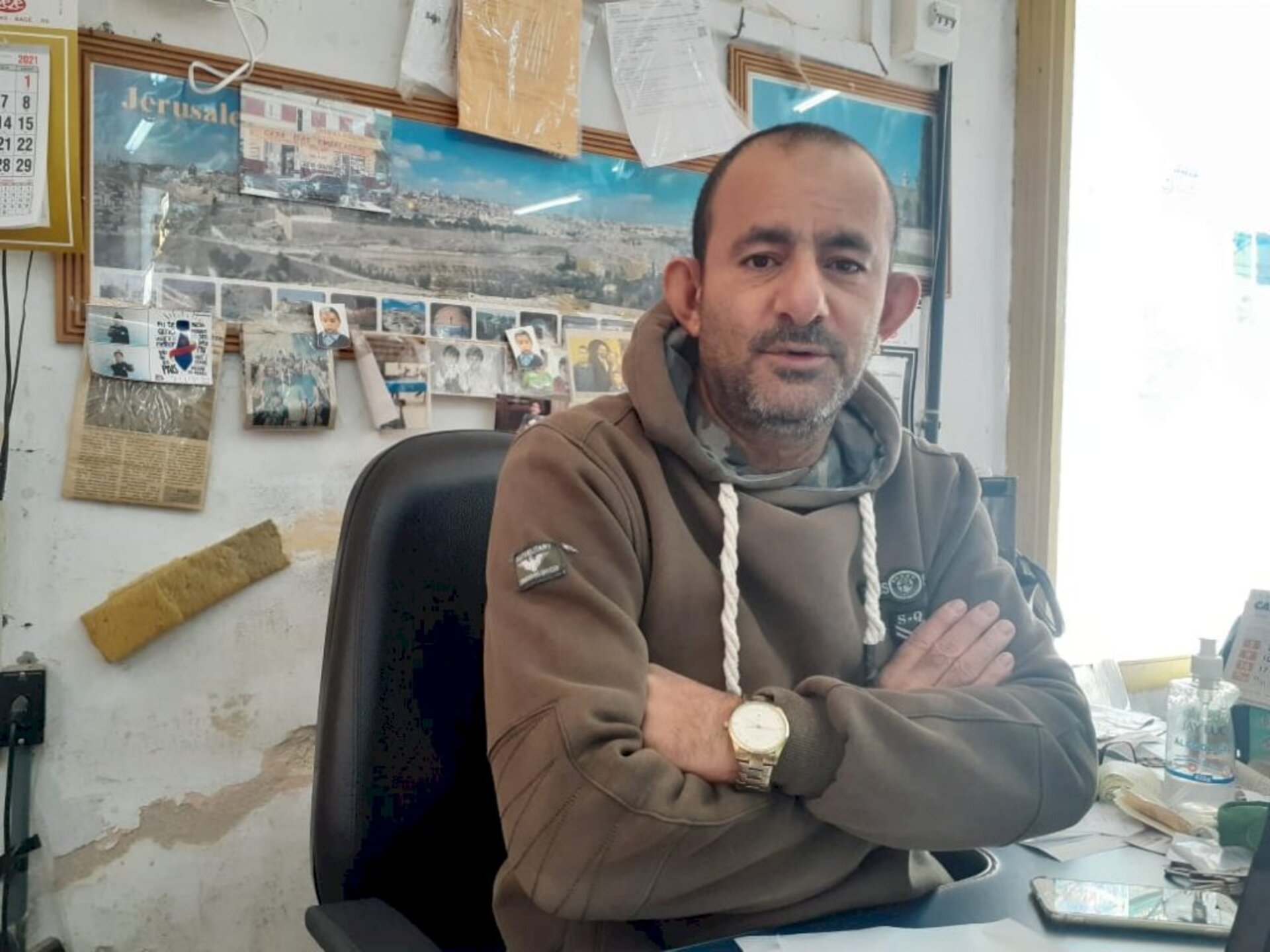 Yousuf contou que mantém contato com parentes em Jerusalém