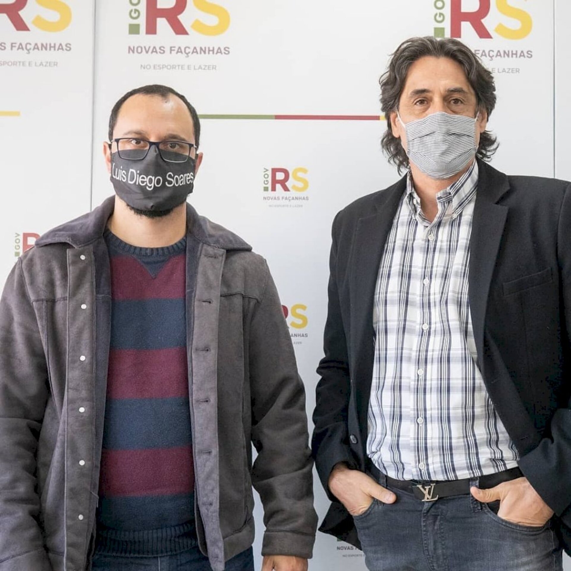 Luís Diego se reuniu com Danrlei em Porto Alegre