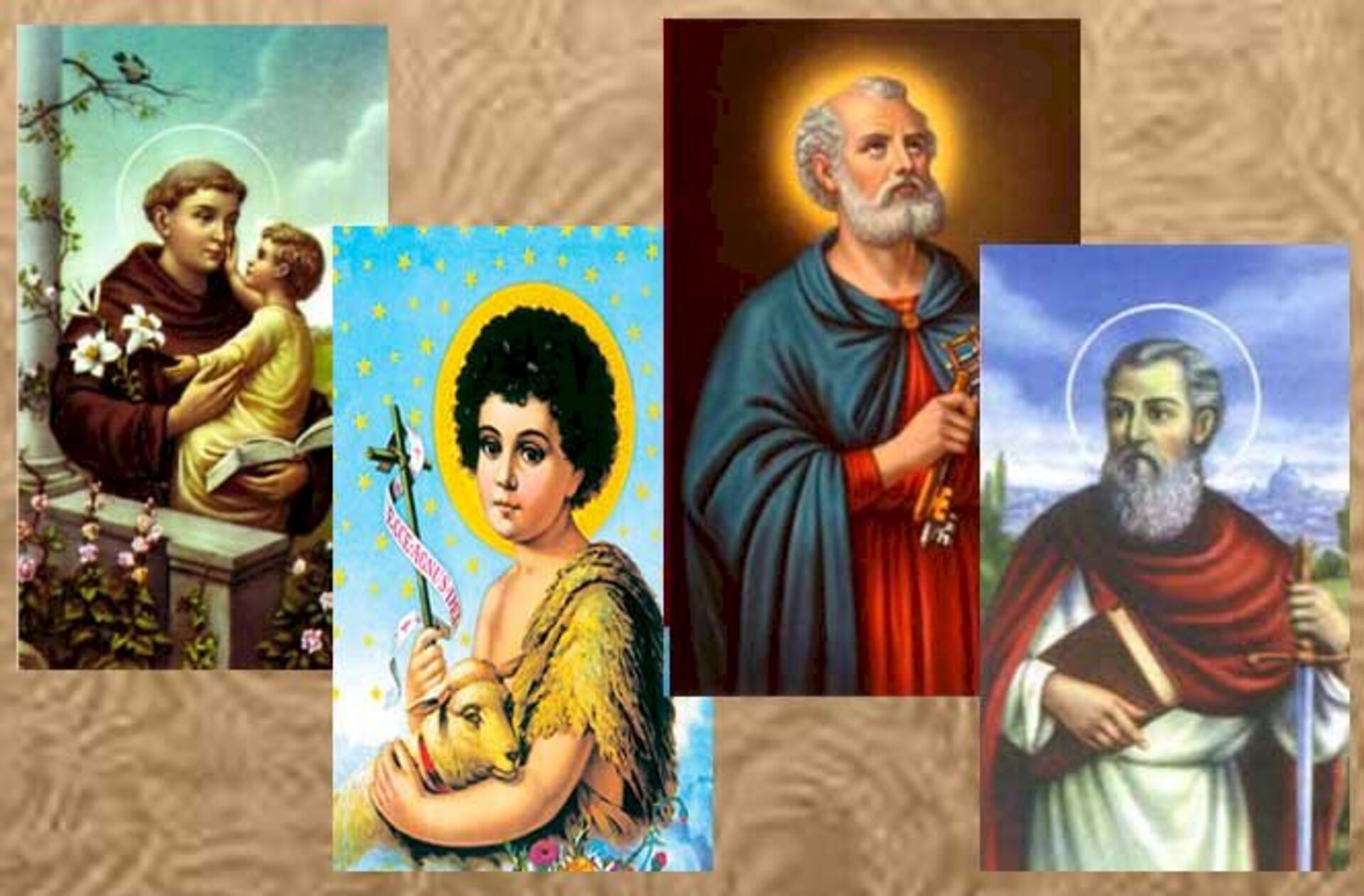 Santos juninos: Santo Antônio, São João, São Pedro e São Paulo