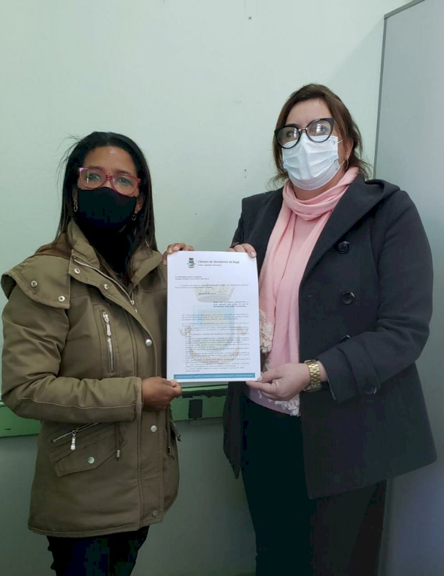 Cáren e Beatriz são autoras da proposta