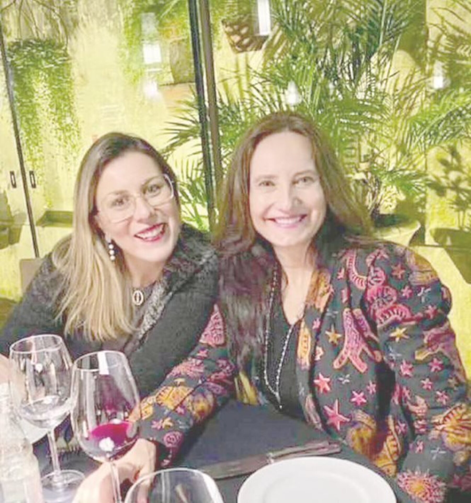 Em Porto Alegre, o encontro das primas Laura Tavares Nicoloso e Inês Nicoloso de Castro