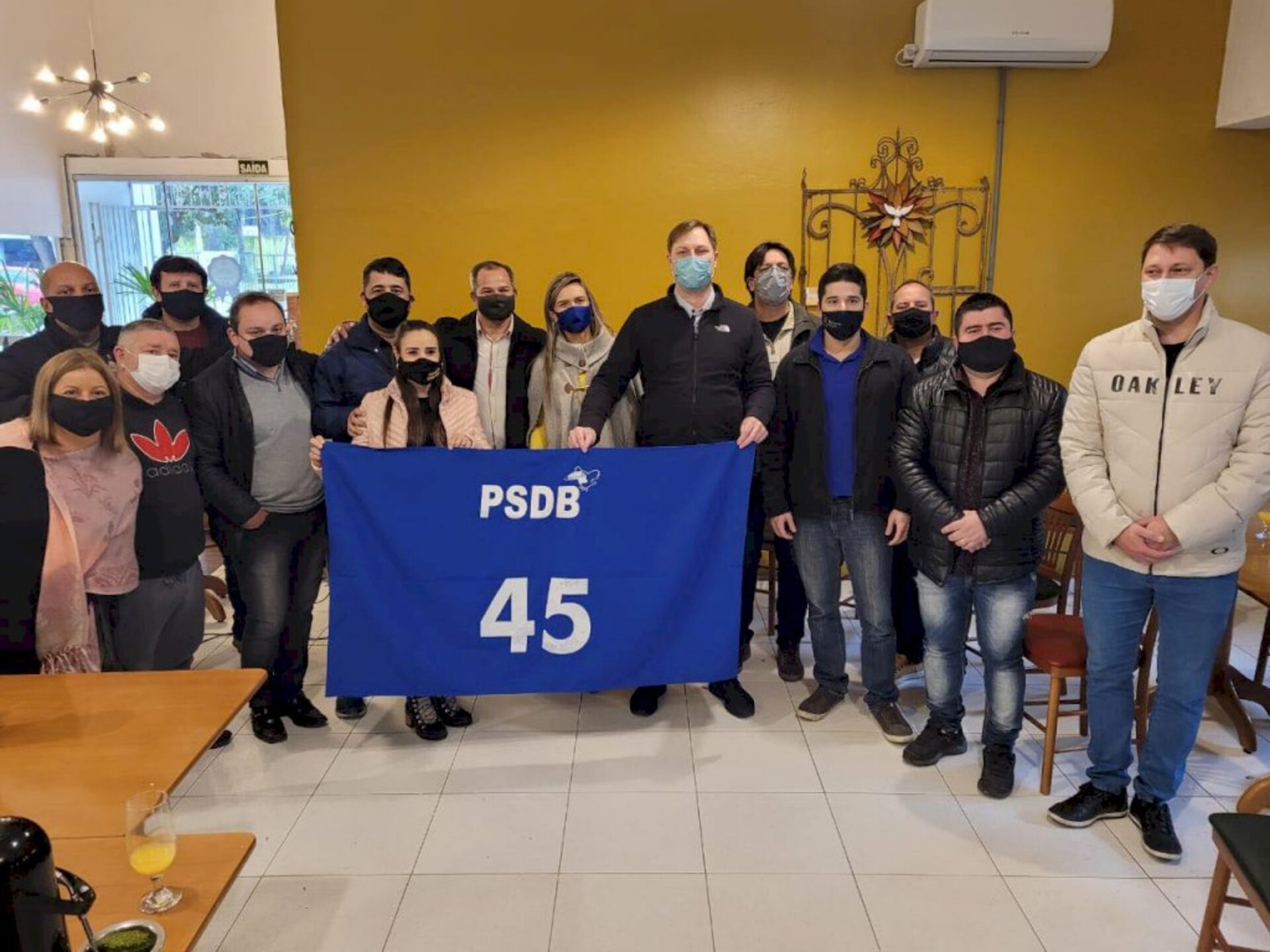 Redecker se reuniu com correligionários