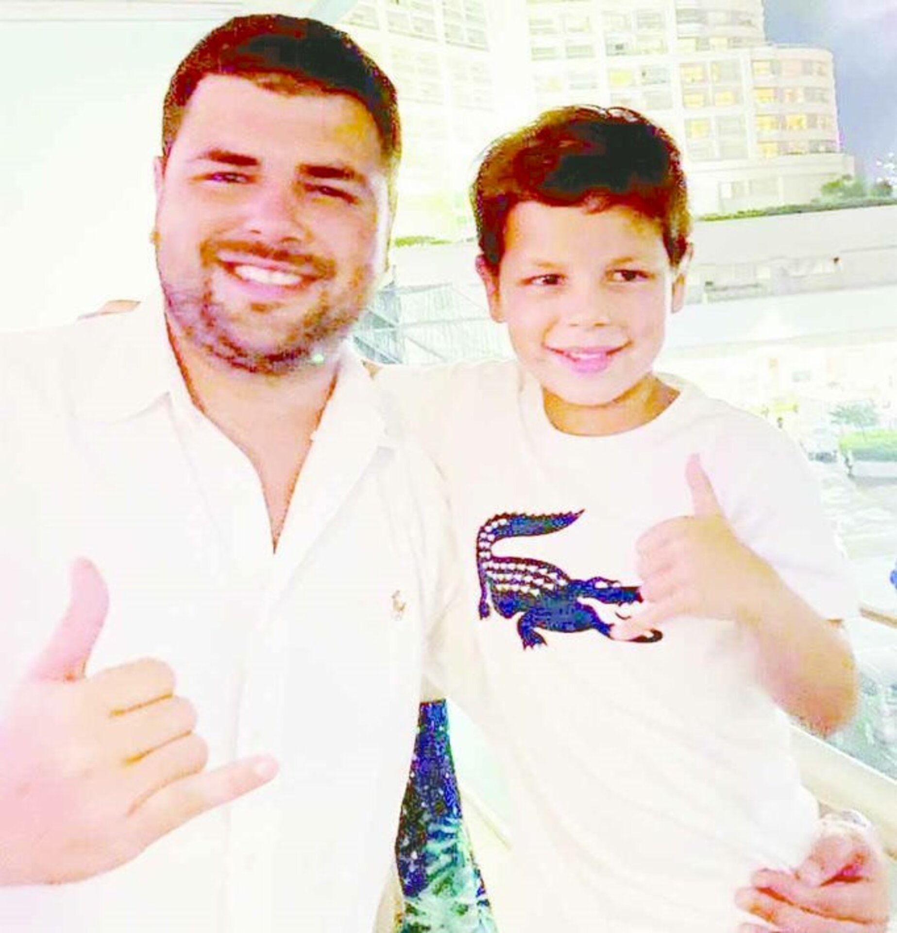 Parabéns pai & filho! Lucas Borba aniversariou ontem, 15 de julho; Conrado troca de idade no próximo dia 23, com festinha garantida, neste sábado, no pico da colina