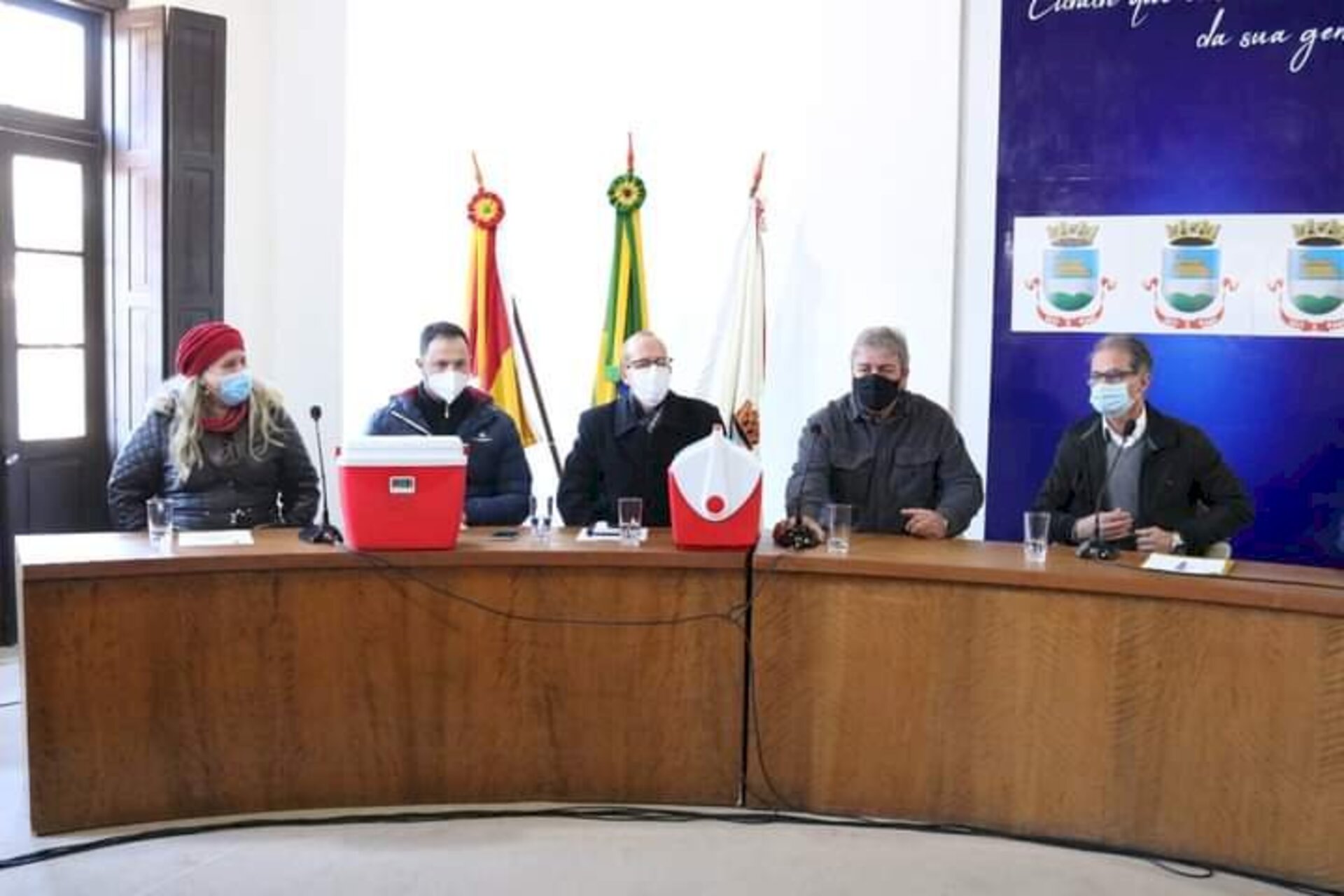 Anúncio contou com representantes das cidades vizinhas