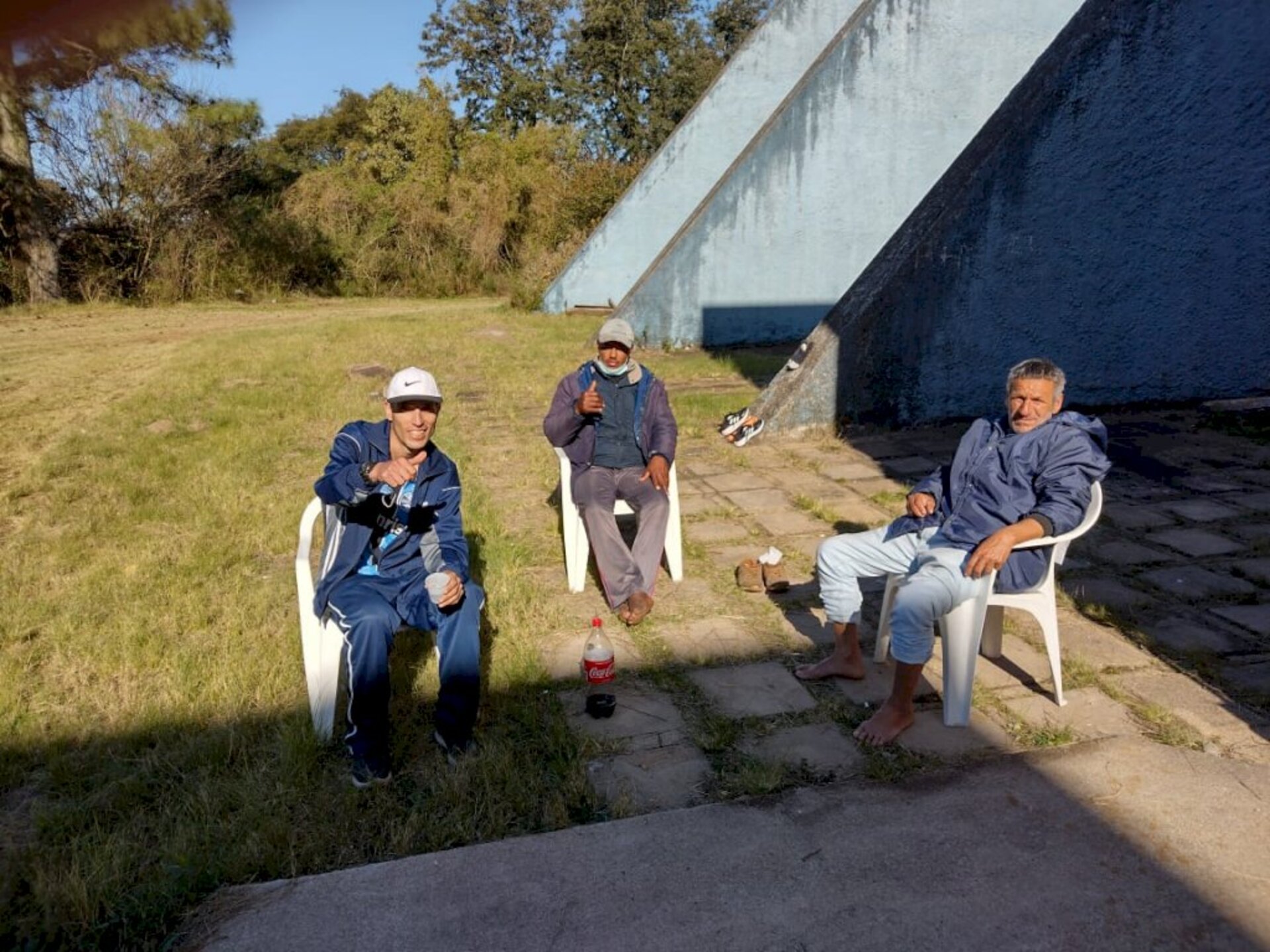 Da direita, Pereira, Andrades e Silveira tem histórias parecidas