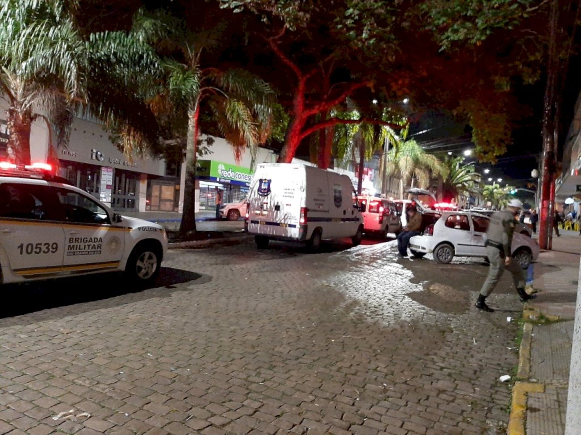 Fiscalização na área central da cidade