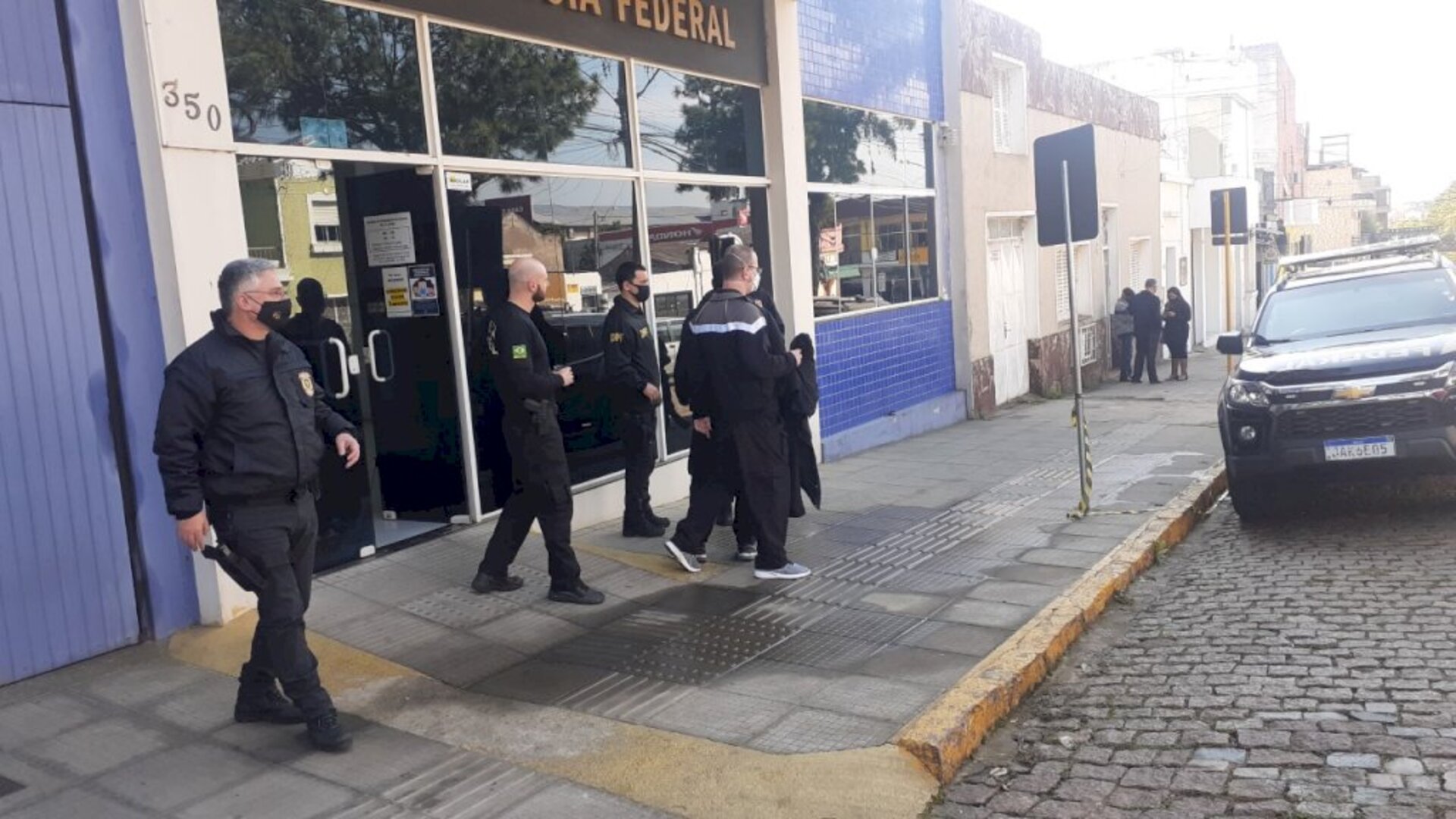 Delegados concederam entrevista coletiva, onde falaram sobre a investigação