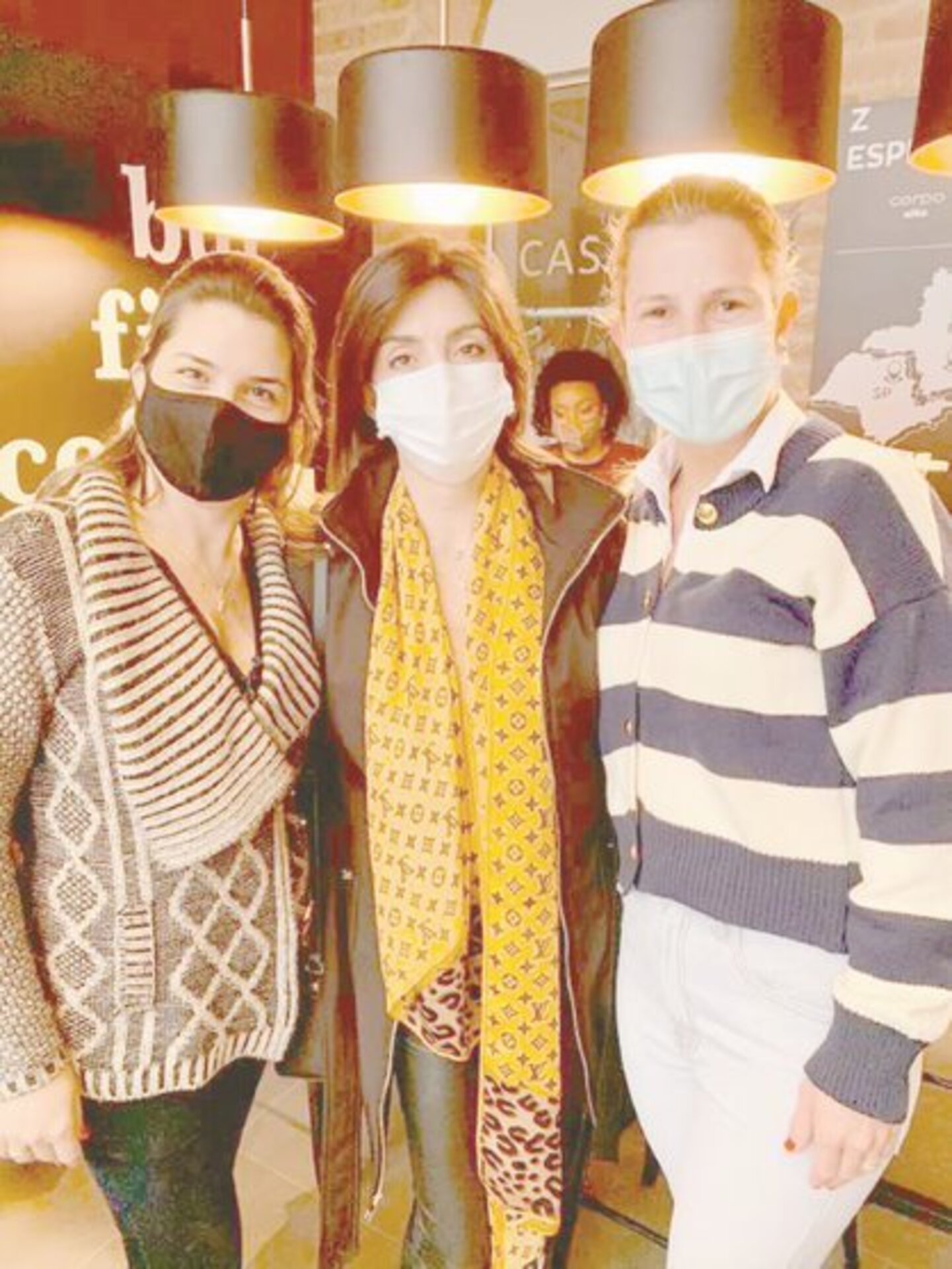 Inaiê Costa Kalil, Potira Costa Pereira e Luísa Martins de Salles, presenças na mostra Magnólias, evento que movimentou o ZCafé no início da semana