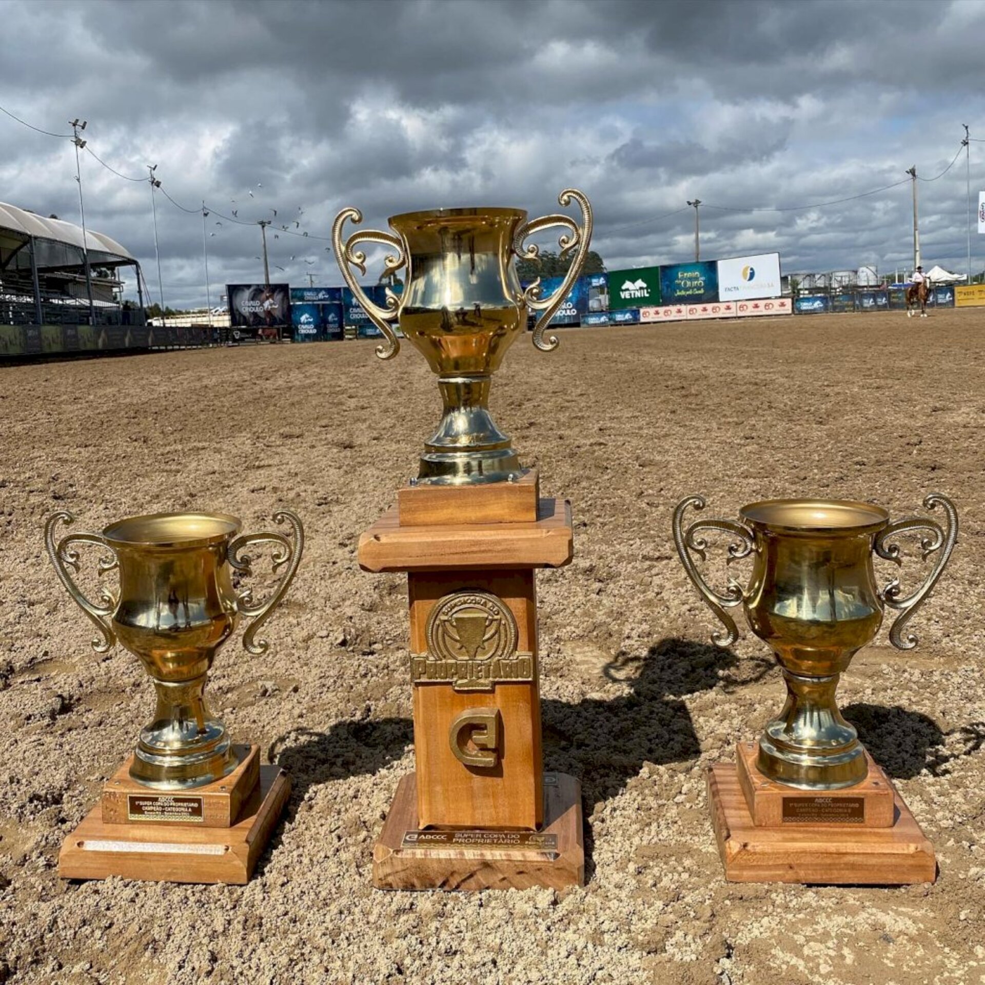 Vencedores levantaram os troféus no Parque Assis Brasil