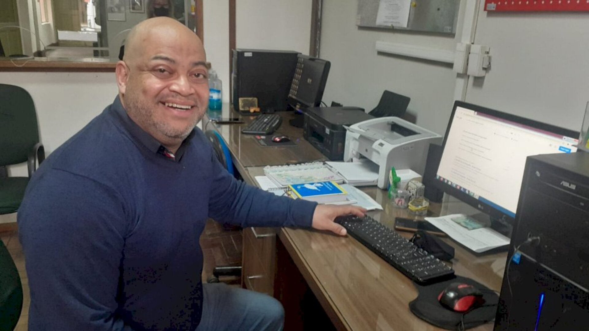 Medina é músico há 30 anos do Som da Cor