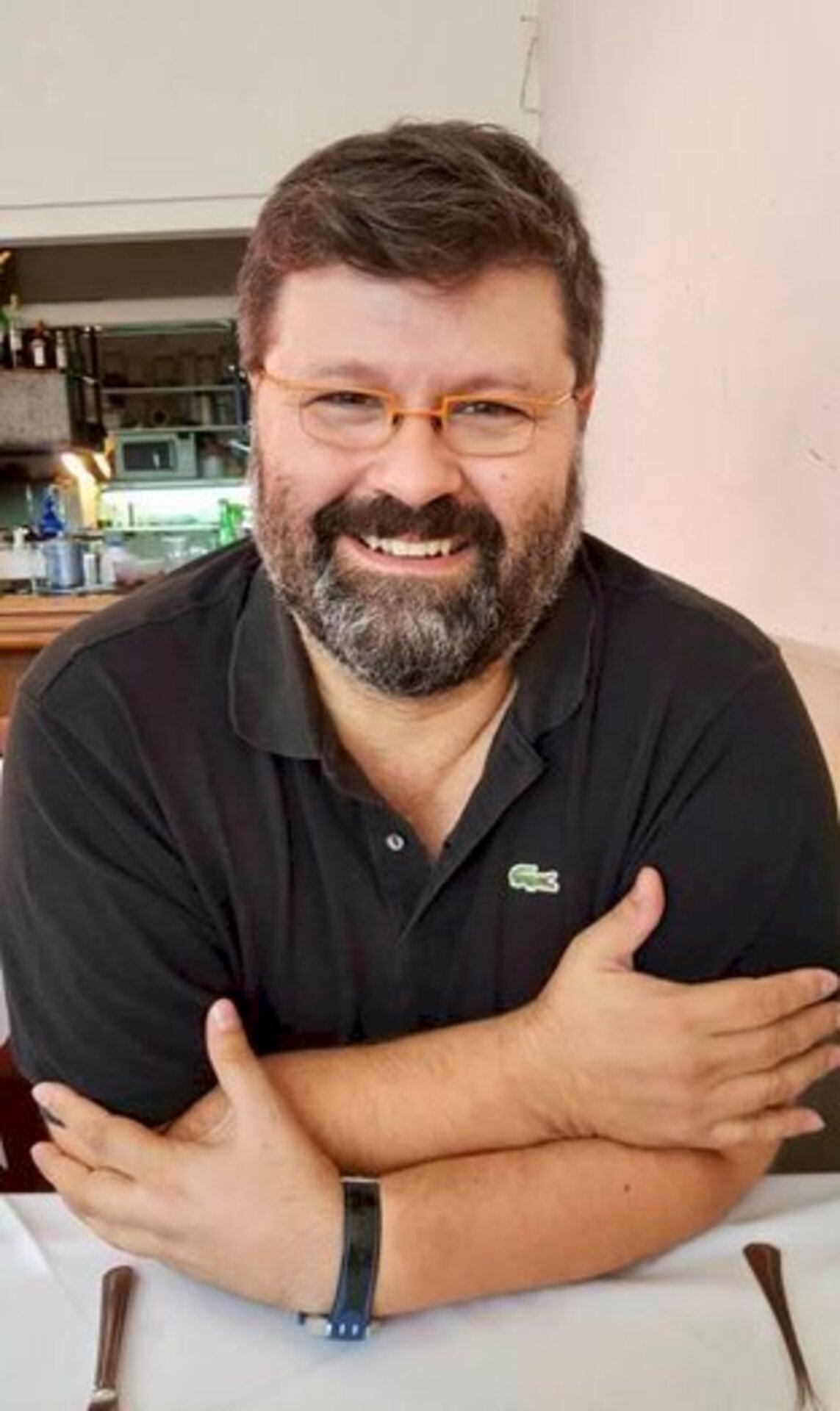 Na linha de frente pelo Teatro Municipal de Bagé, Nilo Rossell Romero. Falamos em "o cara"!