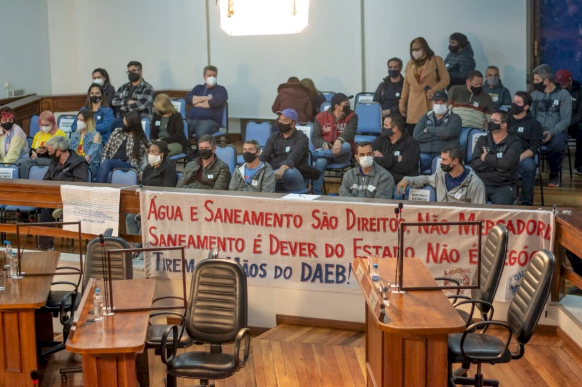 Evento contou com participação do público