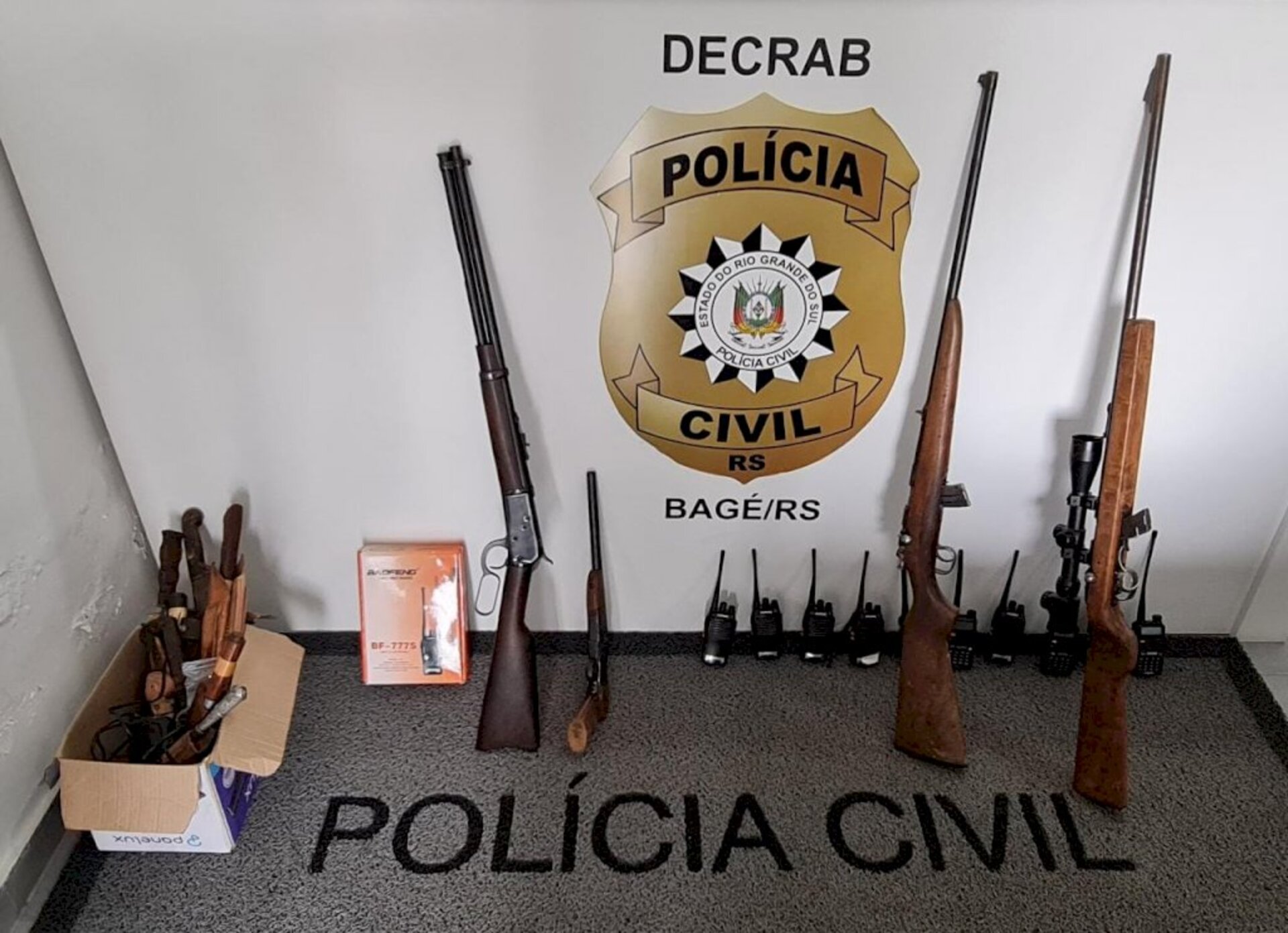 Ação policial aconteceu em Joca Tavares
