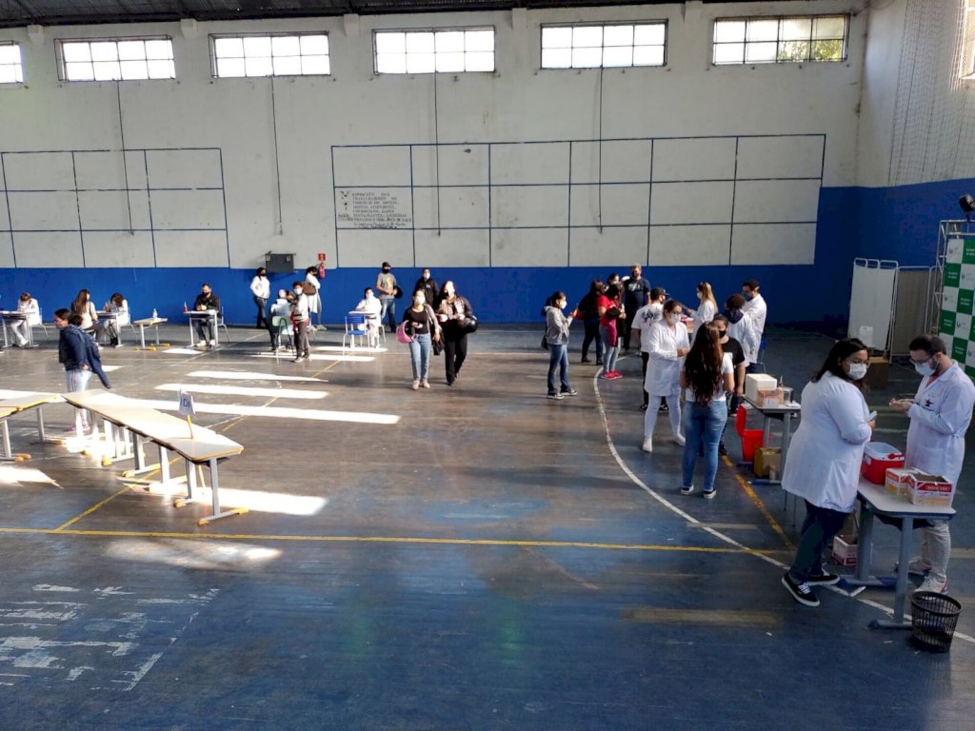 Município atingiu 99% do público-alvo