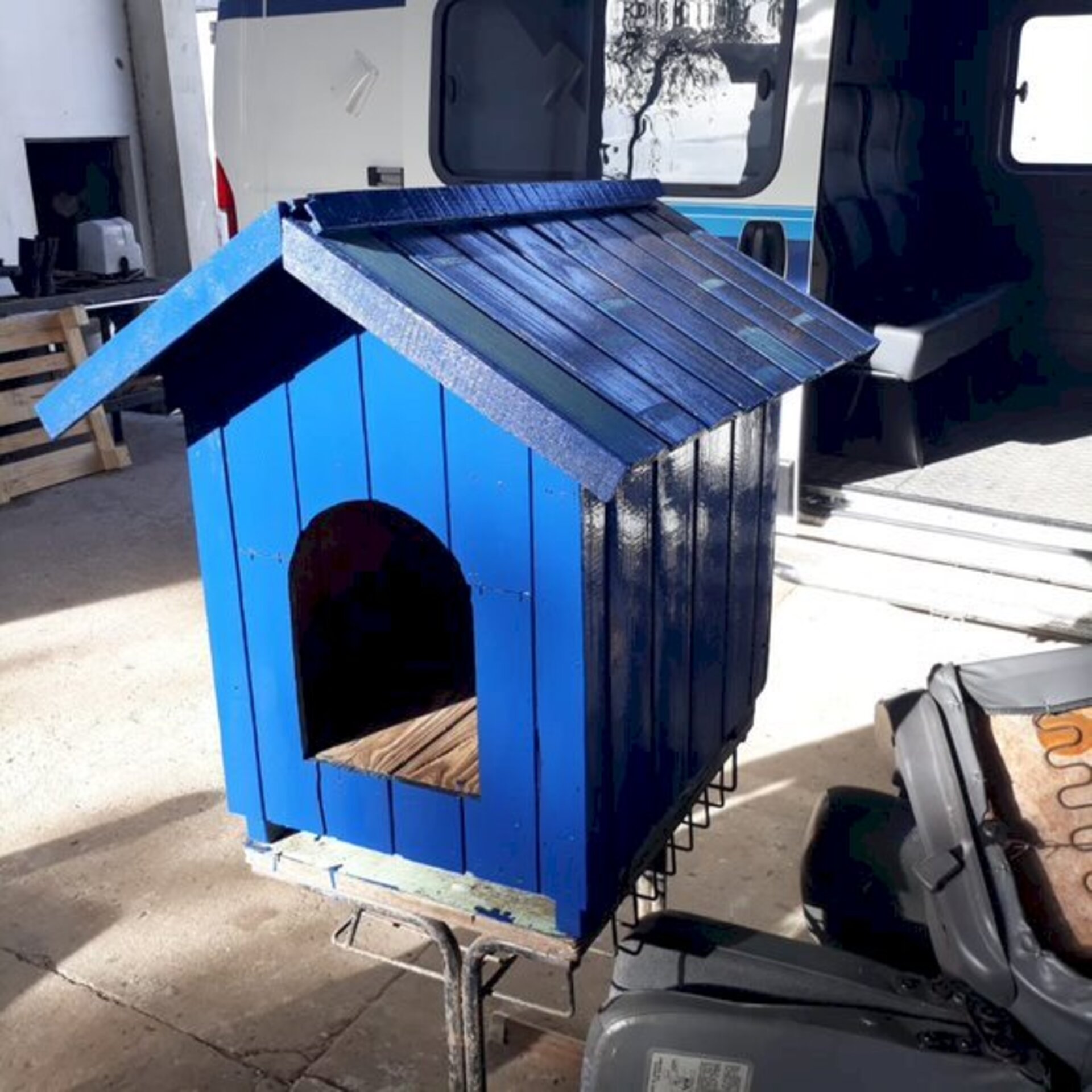 Projeto utiliza materiais reciclados