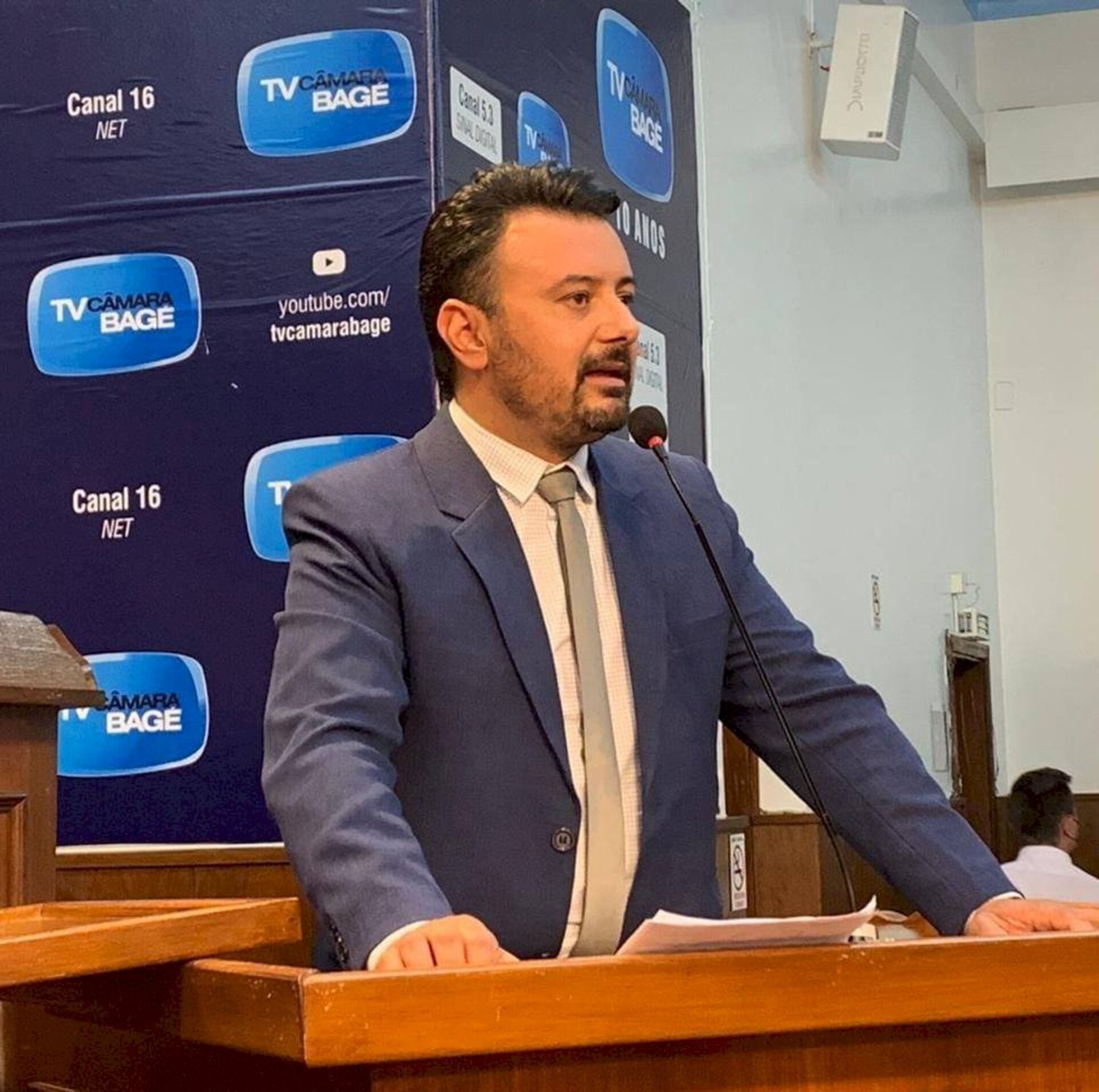 Em Bagé, apenas o Dem tem assento na Câmara com Rodrigo Ferraz