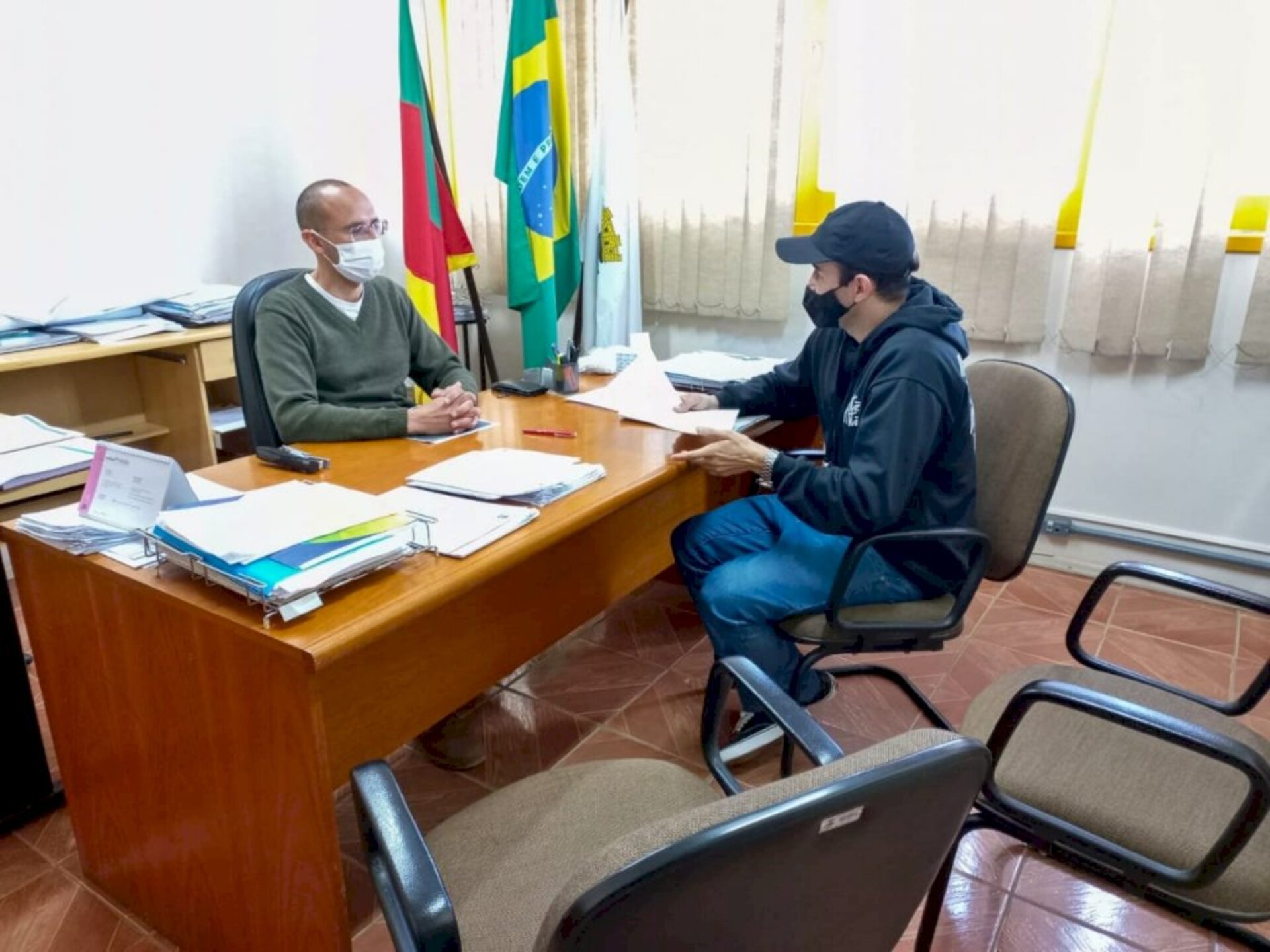 Lelinho fez o pedido na Secretaria de Segurança e Mobilidade Urbana