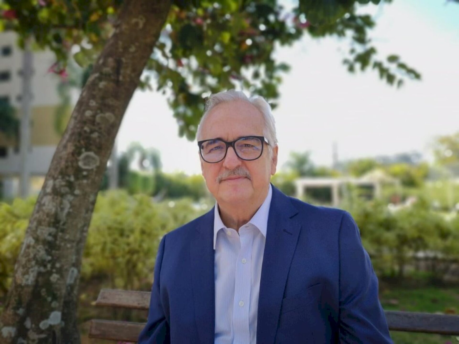 Essa é a primeira vez que o deputado visita a cidade depois que teve covid-19
