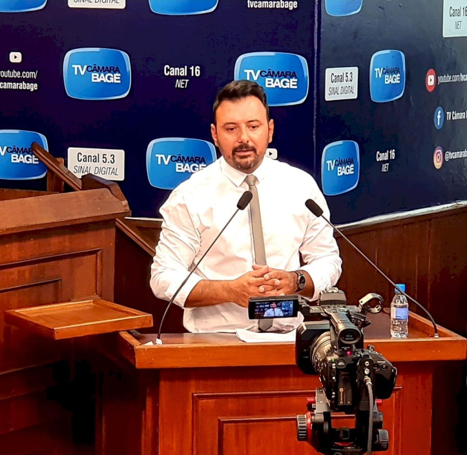 Ferraz é estreiante na Câmara de Vereadores