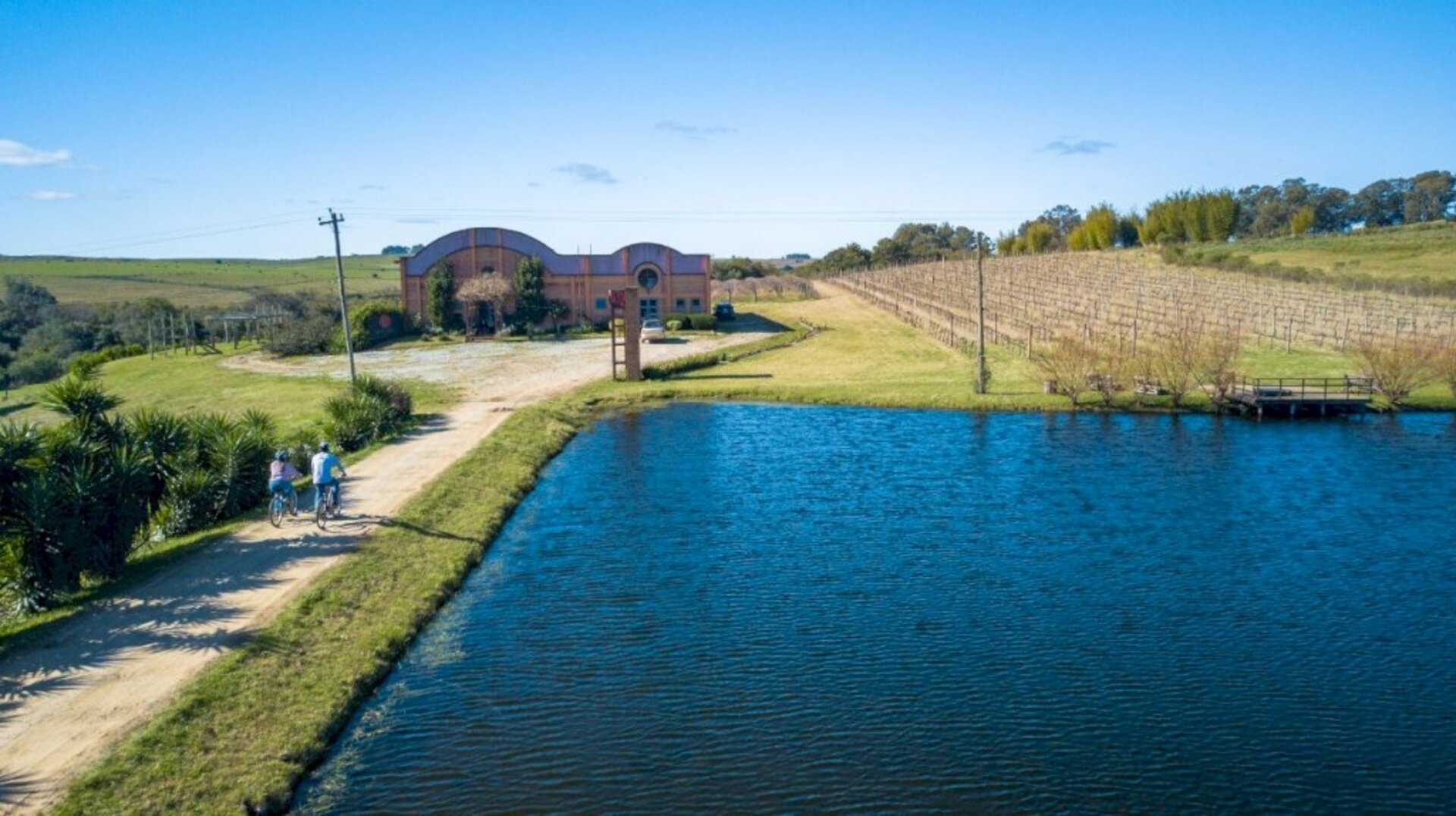 Preparo será em torno do lago da propriedade