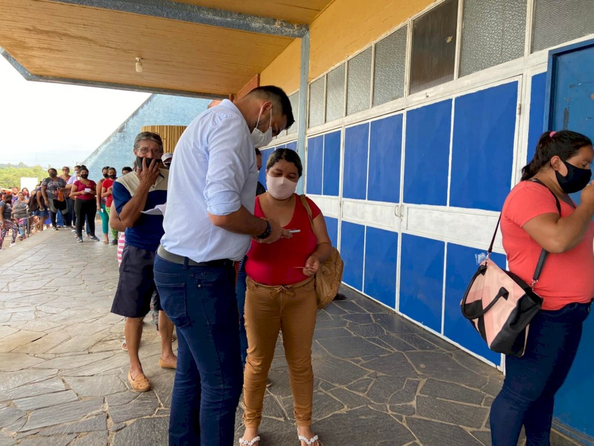 No primeiro dia foram atendidas em torno de 500 pessoas no Militão