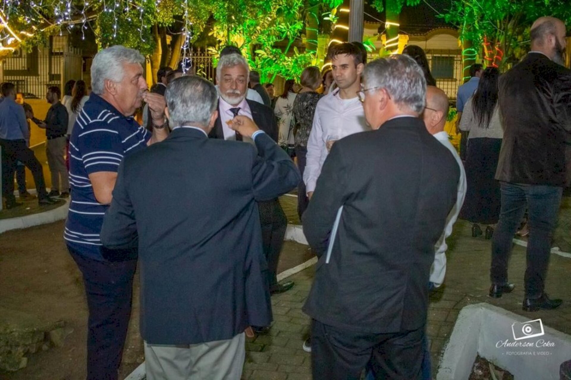 Petistas em roda de conversa com empresários