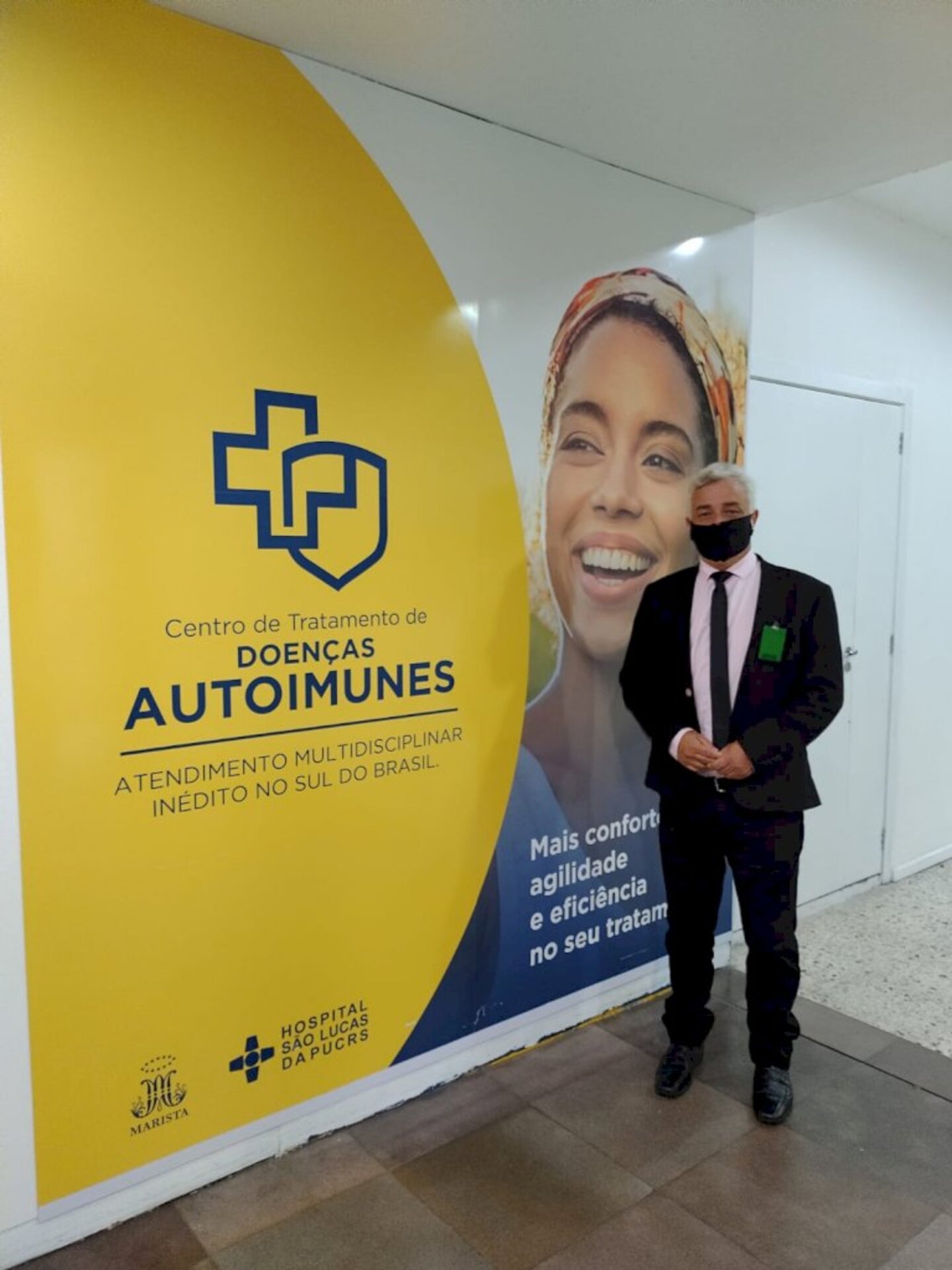 Vereador visitou o Hospital São Lucas da PUC