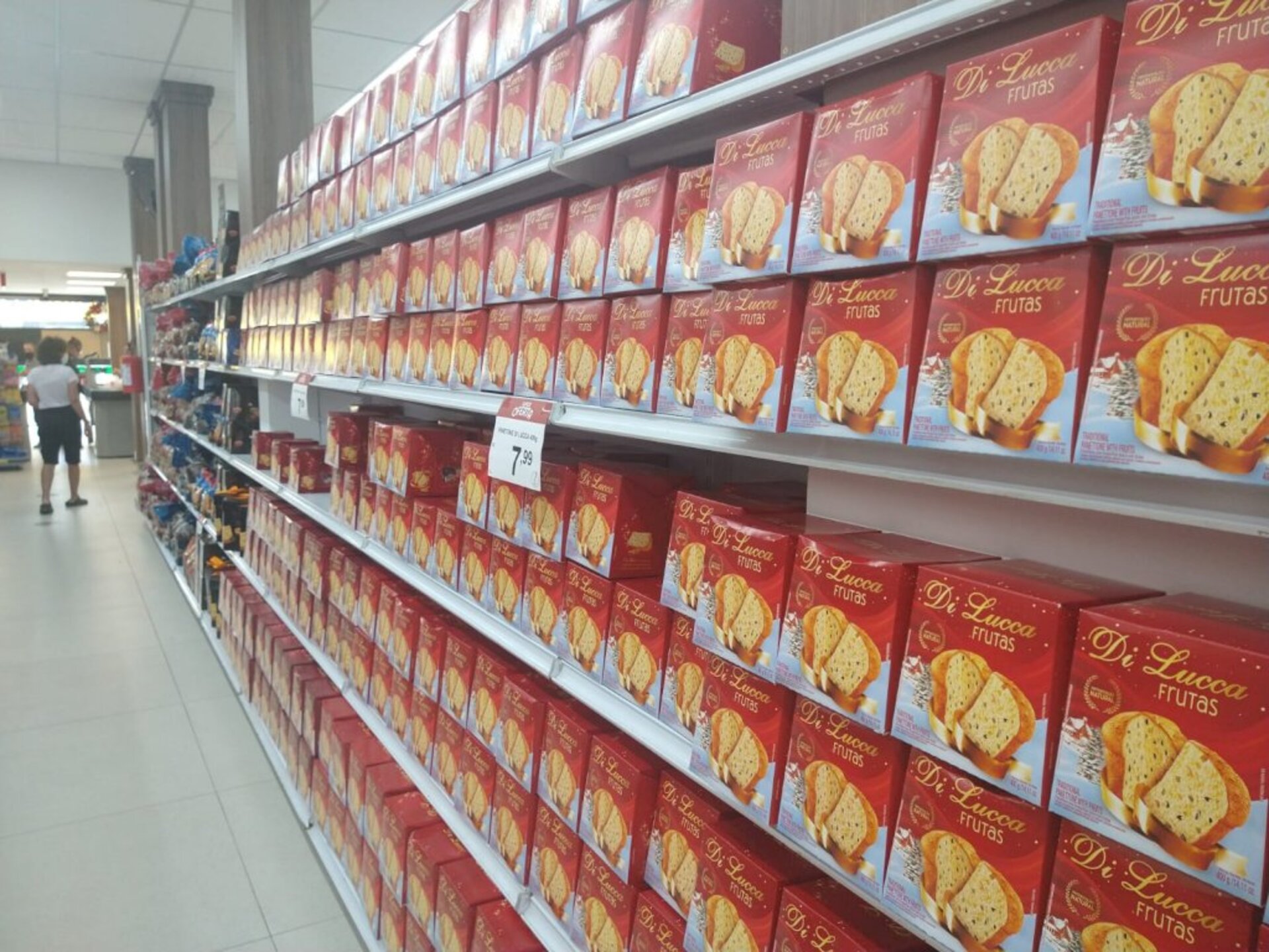 Panetones também estão entre itens tradicionais bastante procurados