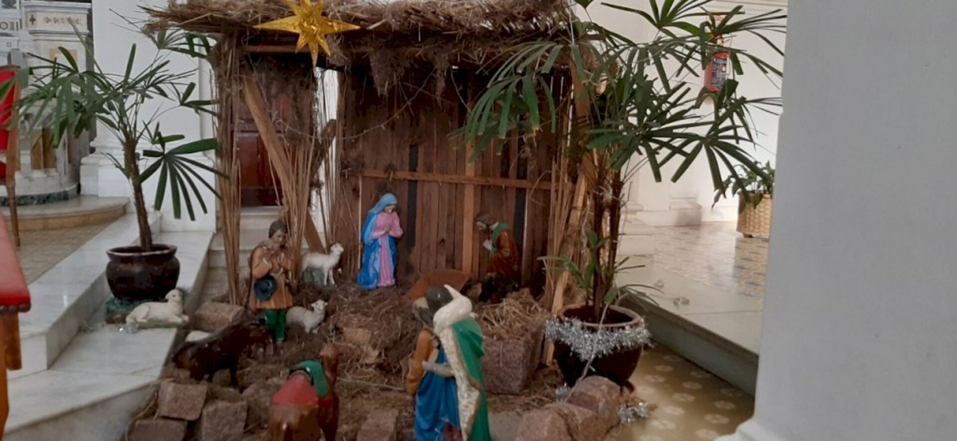 Presépio remete ao nascimento de Cristo