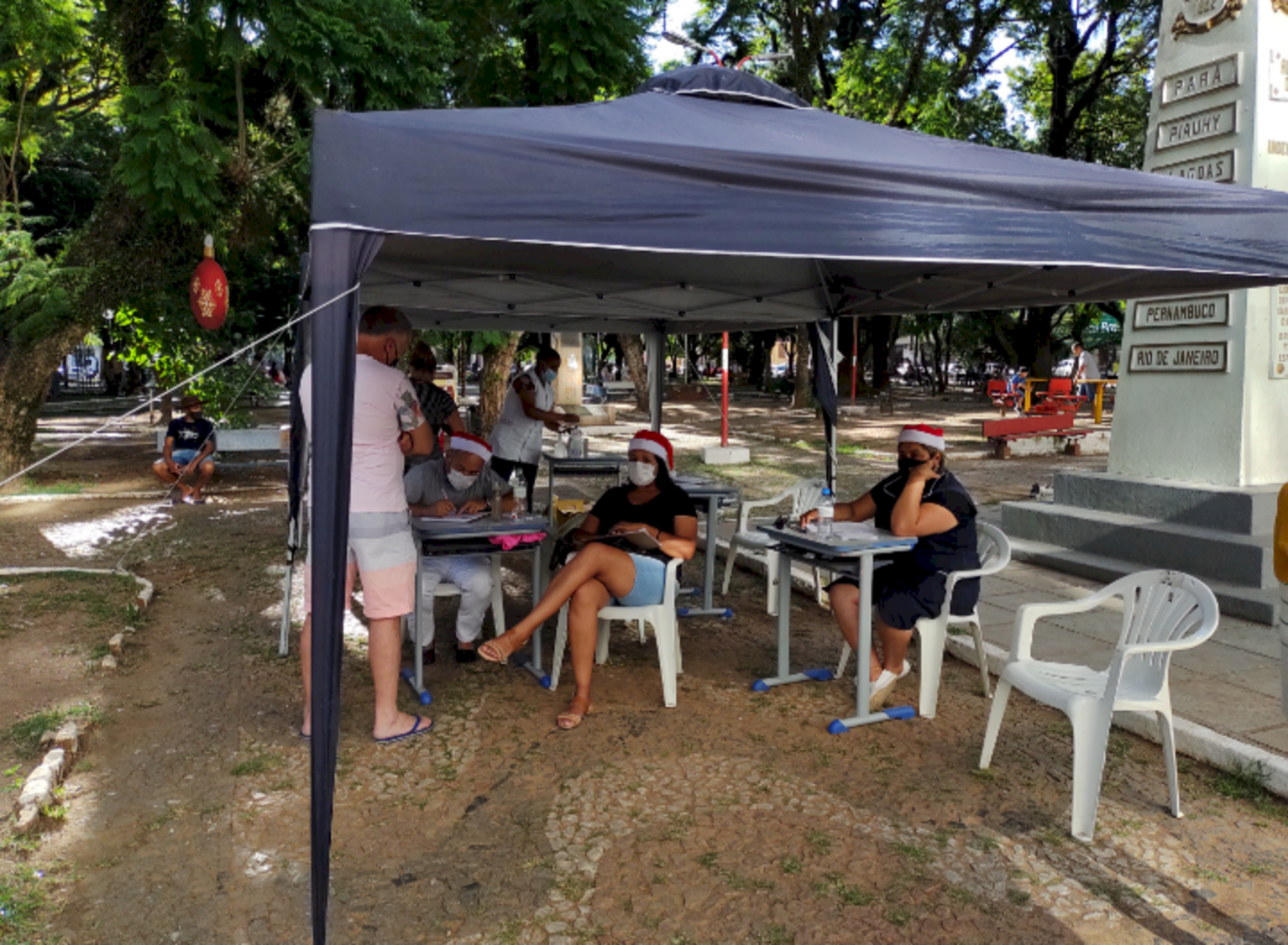 Imunização nas tendas pode prosseguir no início do ano que vem