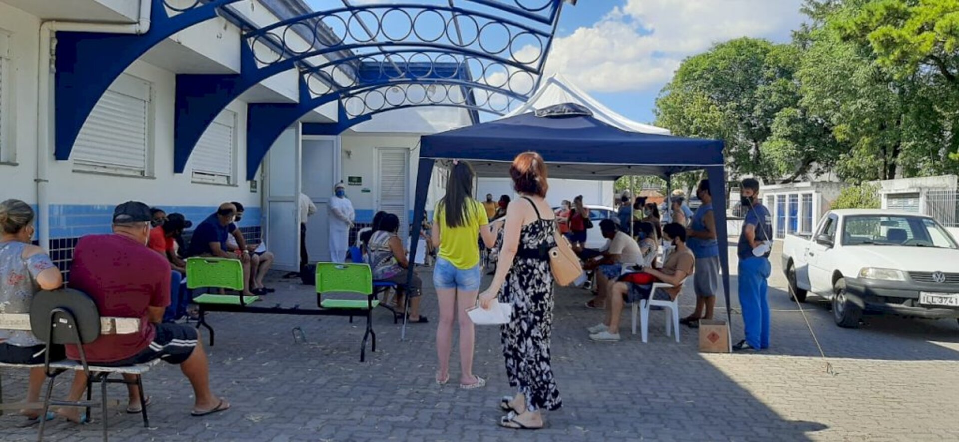 Serão um total de 25 horas de testagem neste final de semana