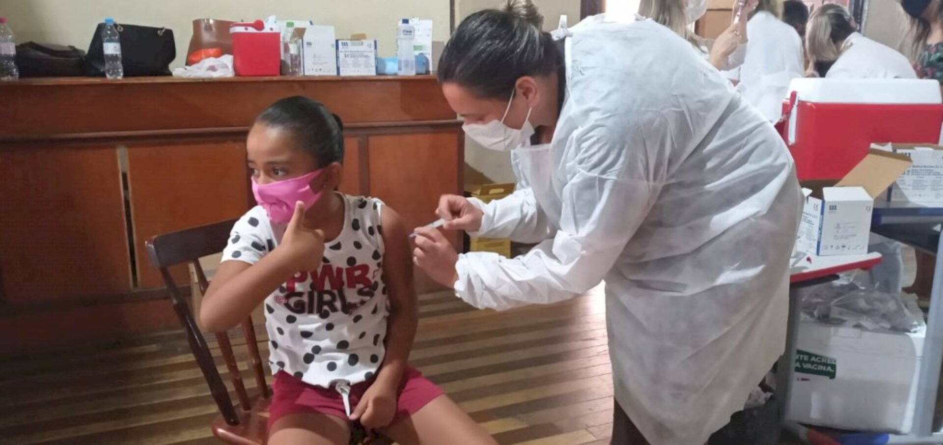 Crianças de 5 a 11 anos podem se vacinar