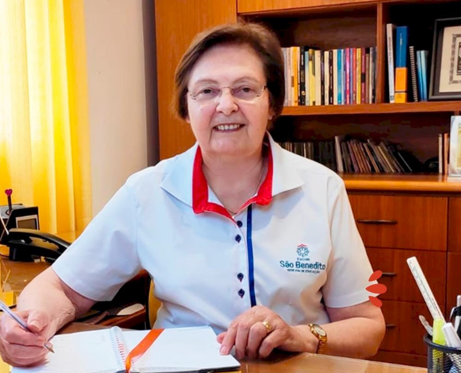 Irmã Inês comanda a instituição de ensino há 37 anos