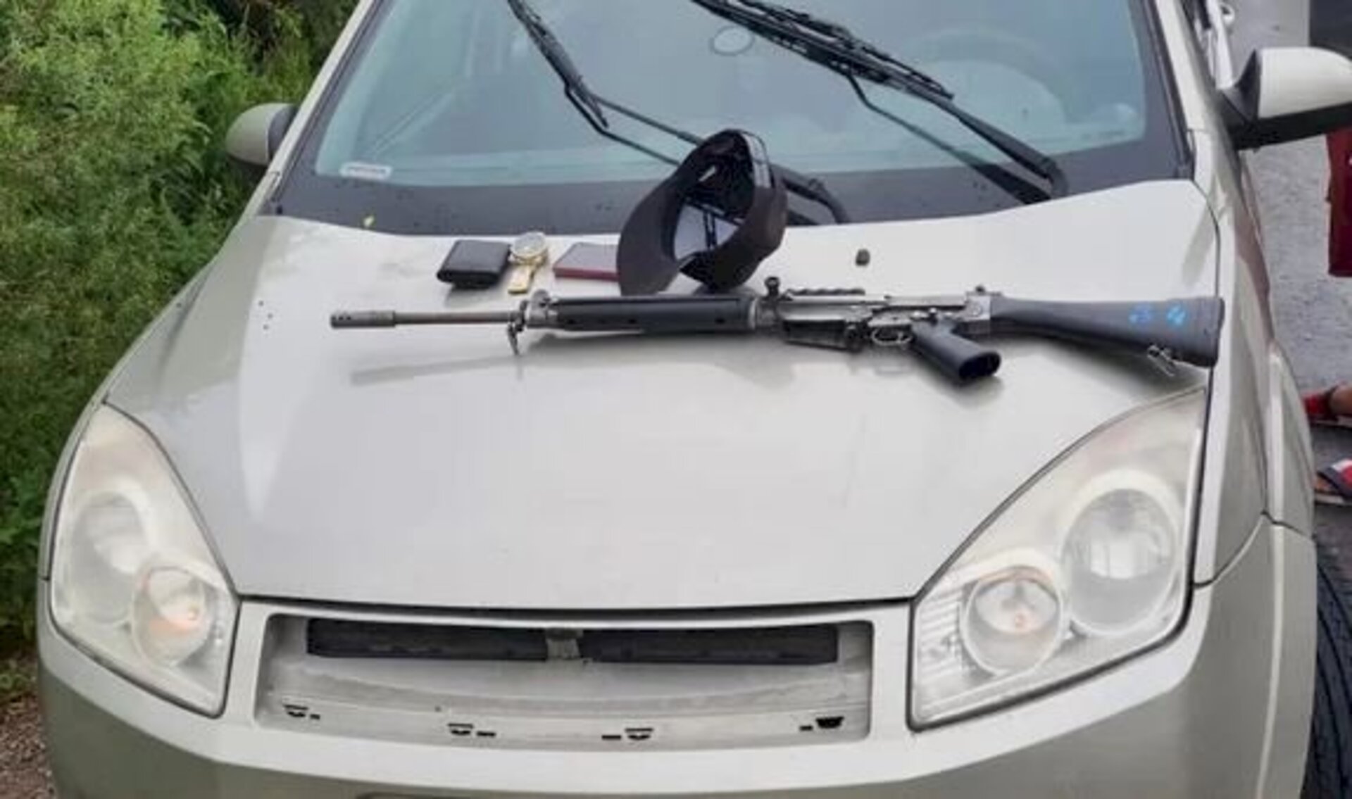 Cerca de 100 militares foram mobilizados para recuperar a arma