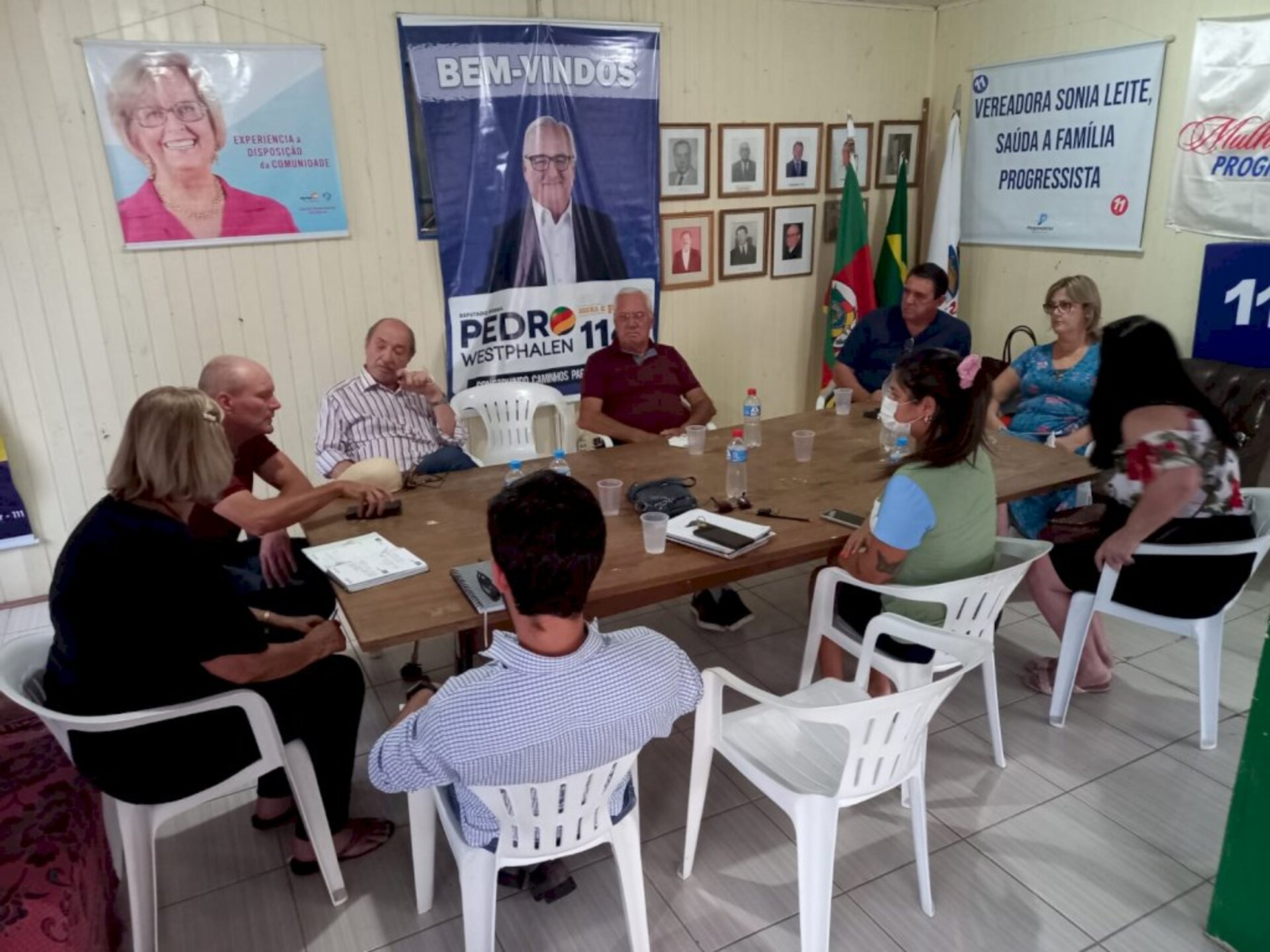 Membros da executiva trataram sobre esferas municipal, estadual e federal