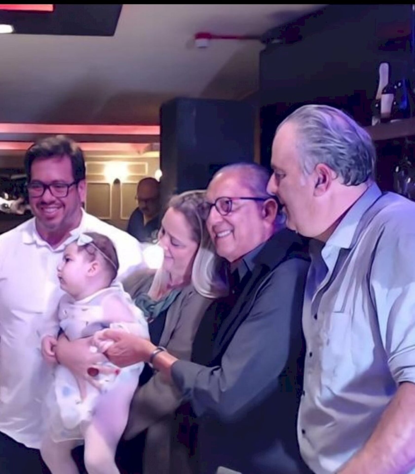 Galvão Bueno esteve presente no evento