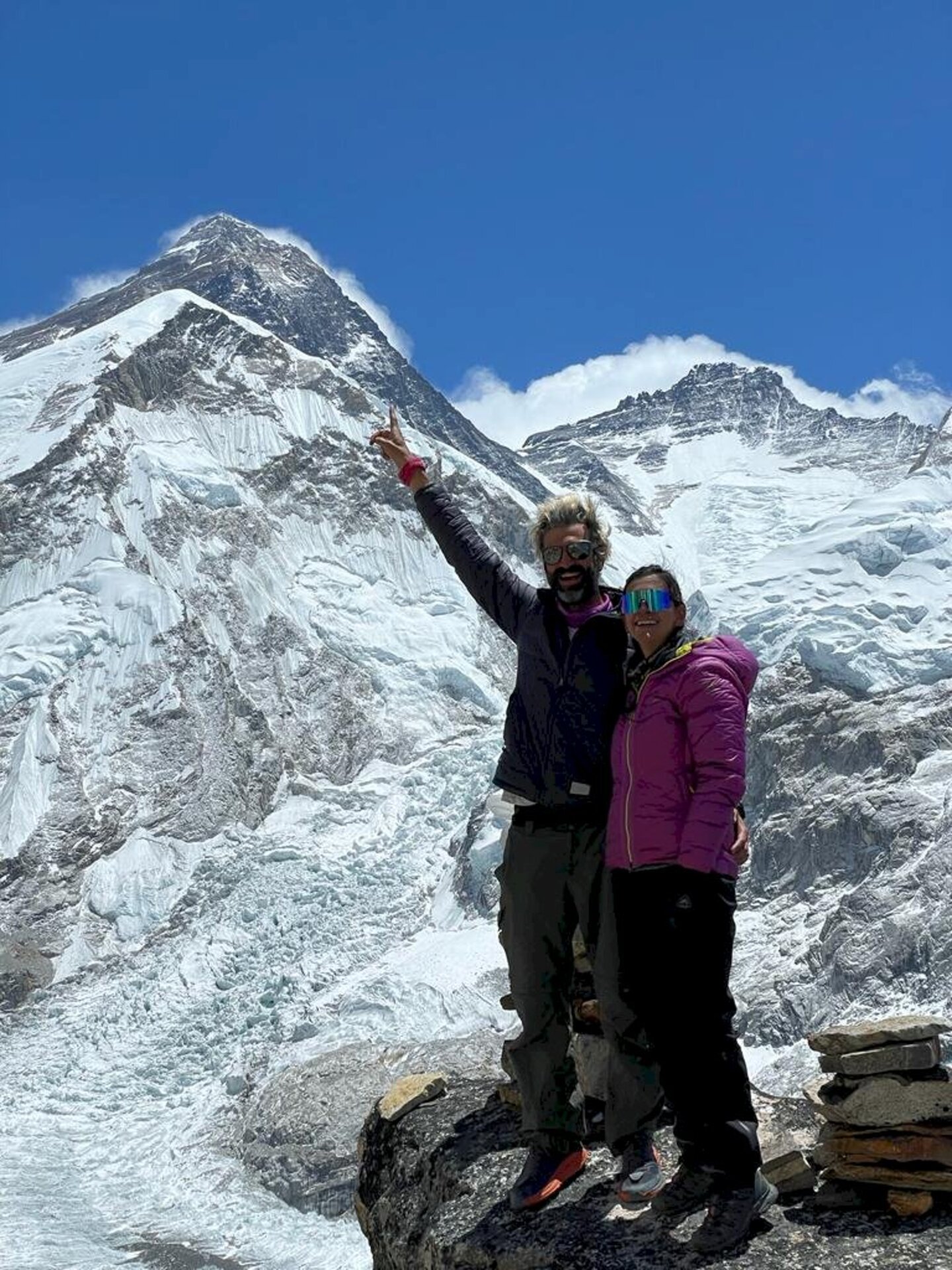 Casal escalou o Monte Aconcágua na Argentina
