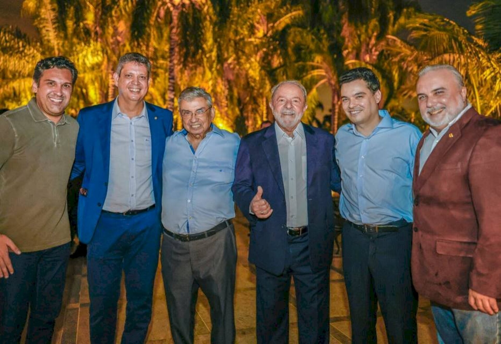 Lula se reuniu com caciques do MDB, em Brasília