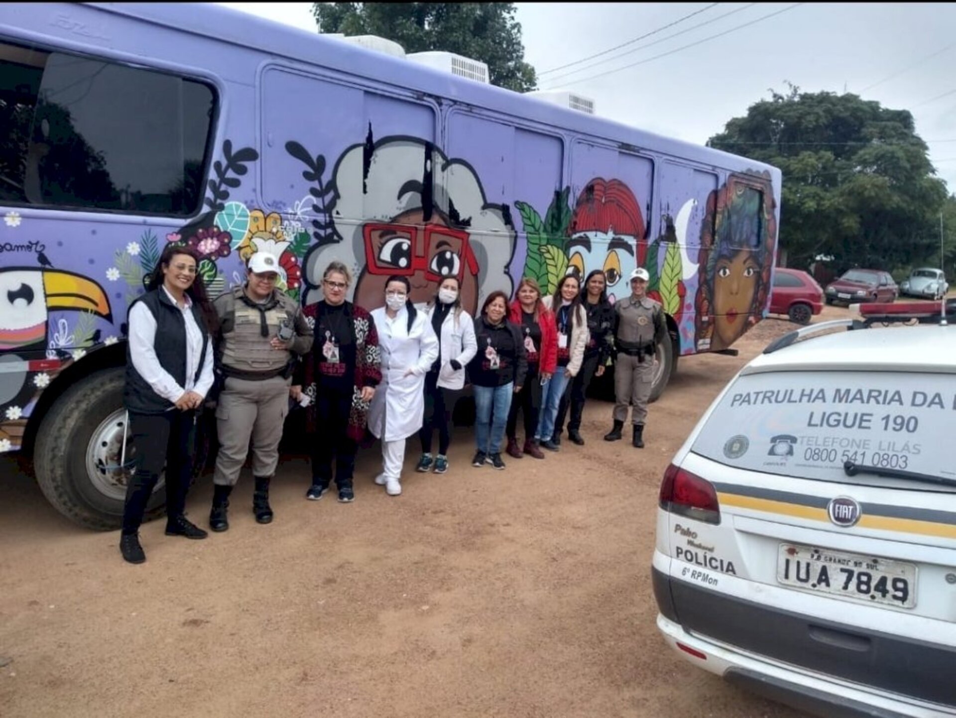 Unidade itinerante está prestando atendimento em Bagé