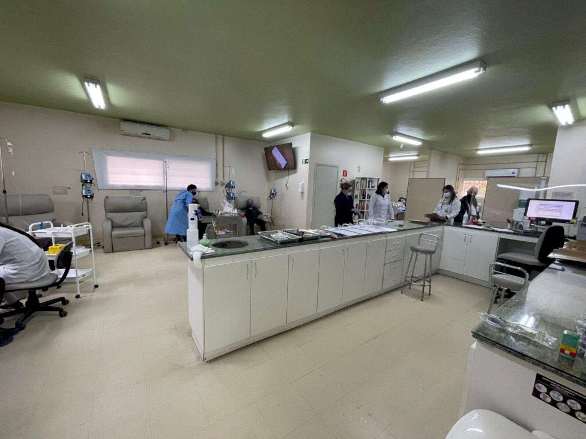 Unidade passou por remodelação com novos equipamentos e mobiliário