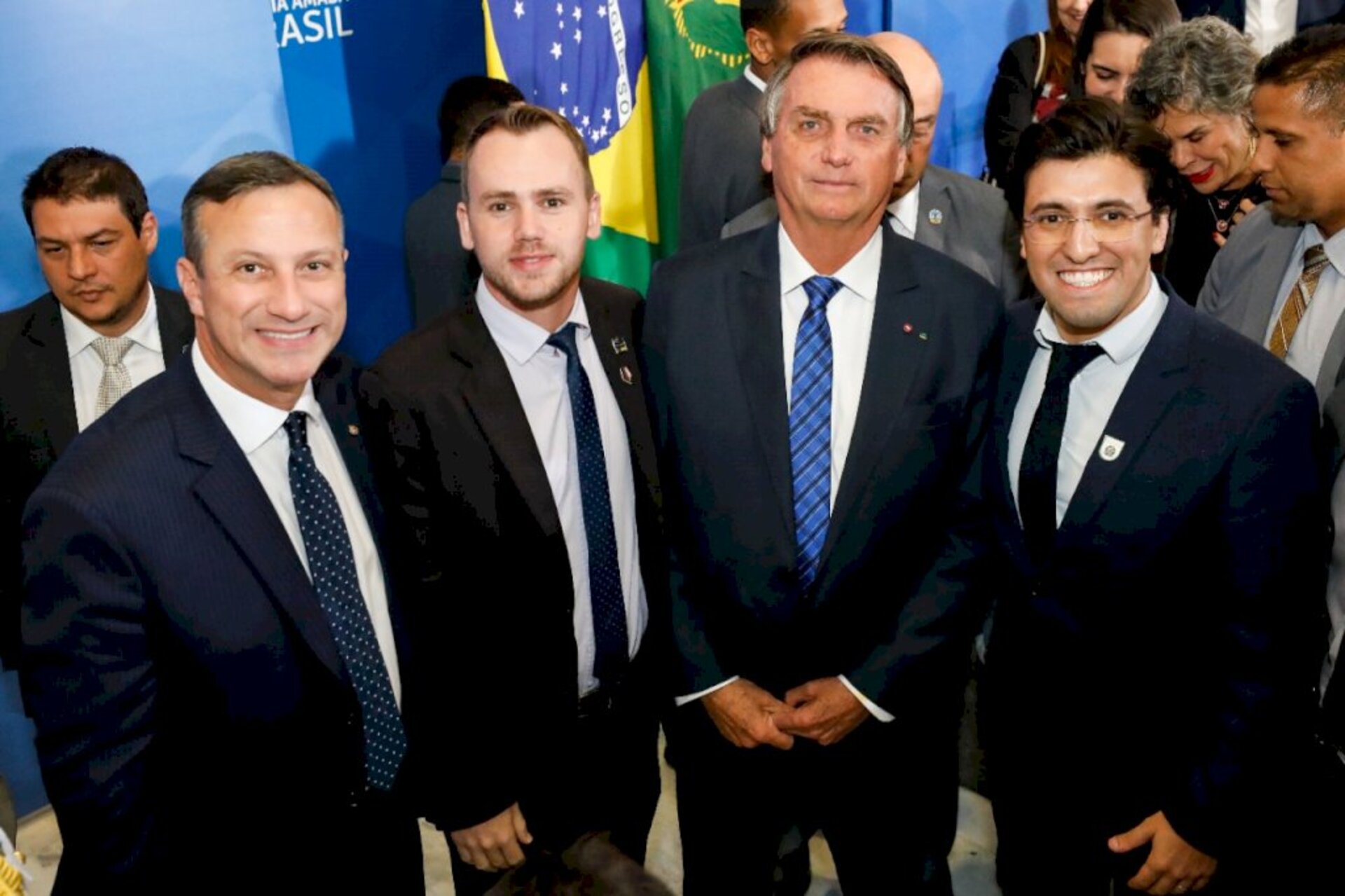 Sanderson, Kappes, Bolsonaro e Augusto