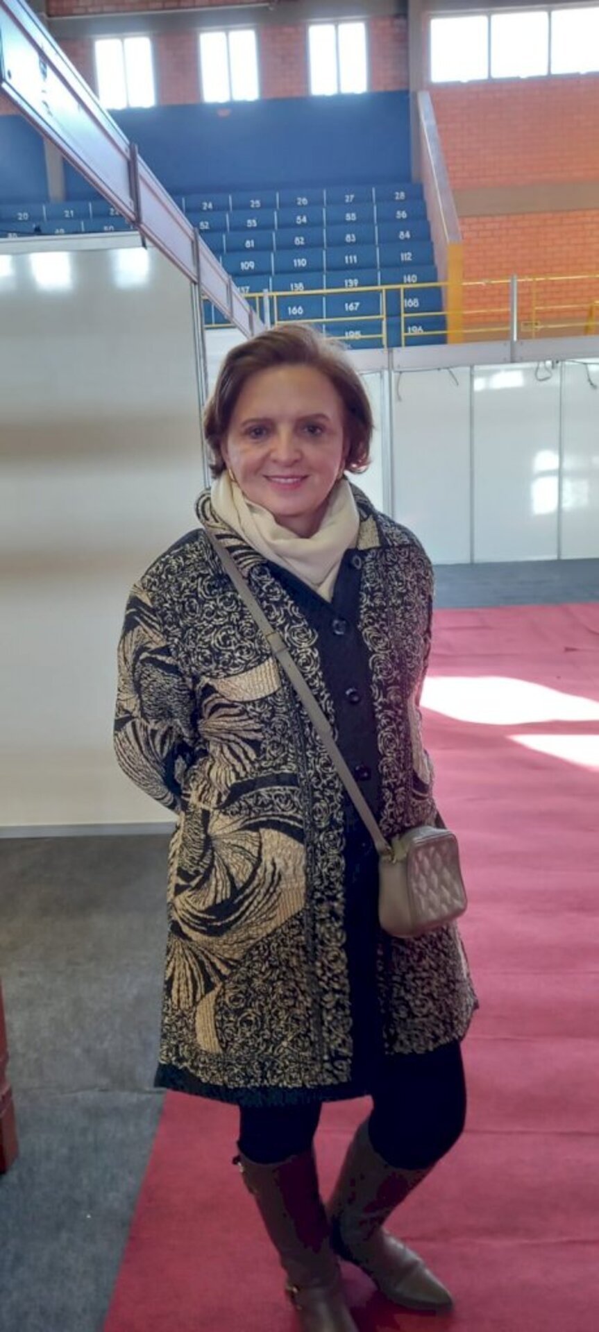 Empresária Clori Peruzzo, sempre inserida em várias frentes. Depois da Expopampa, agora ela foca as atenções na Festivinhos, que acontece no dia 18 de junho