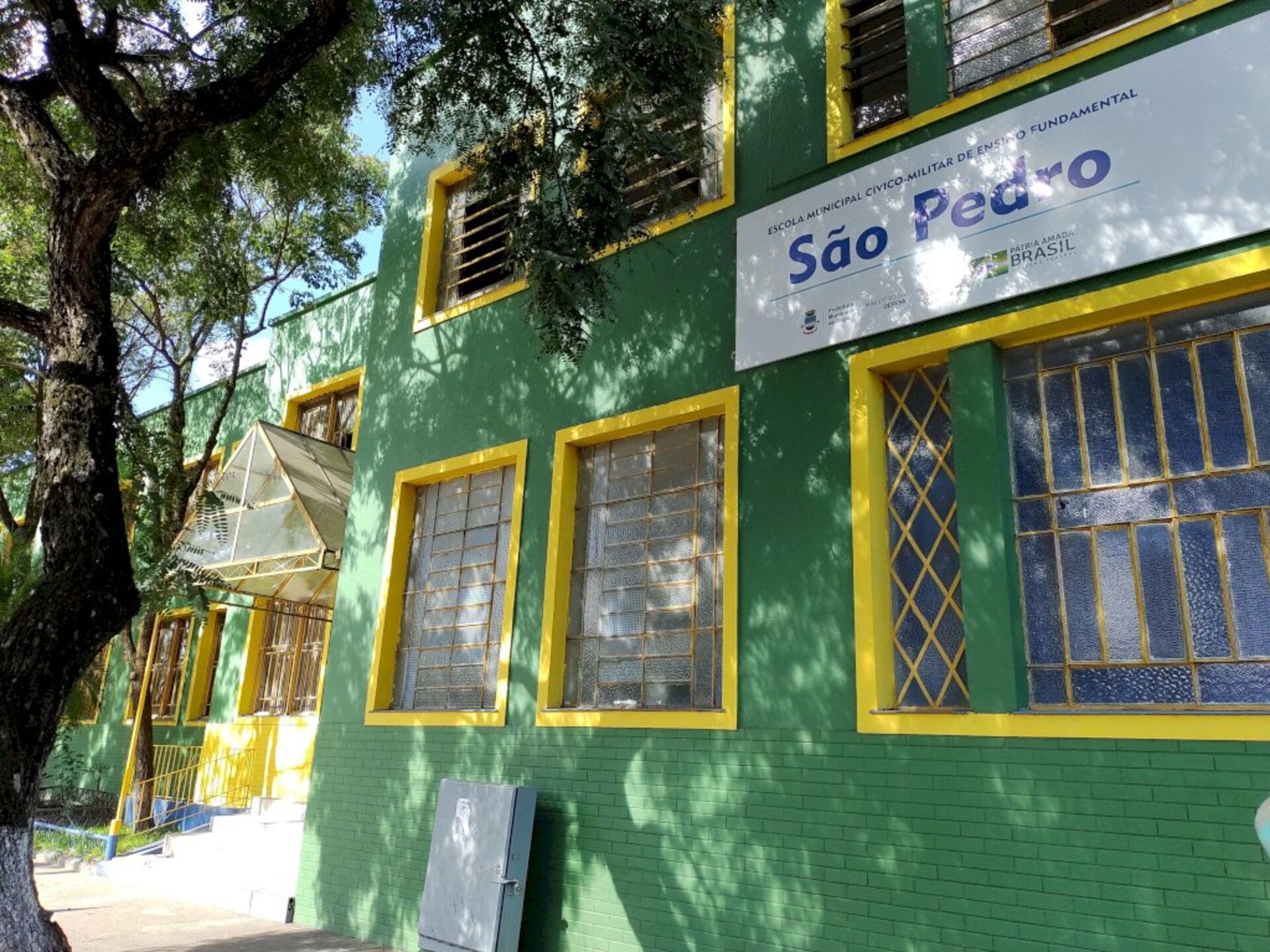 Prefeitura precisou disponibilizar um alojamento na escola São Pedro