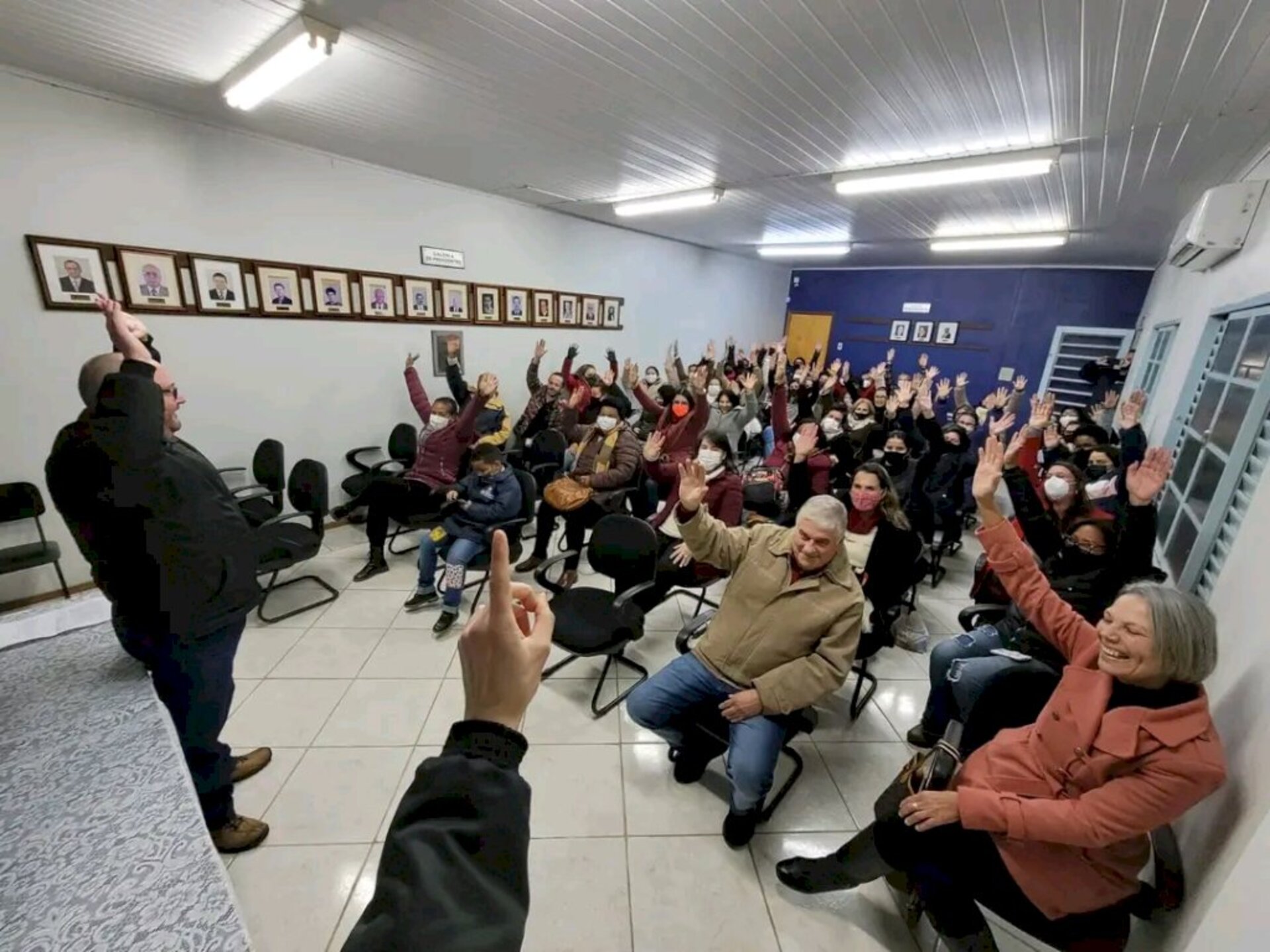 São esperados mais de 100 profissionais da categoria na frente da Prefeitura de Bagé