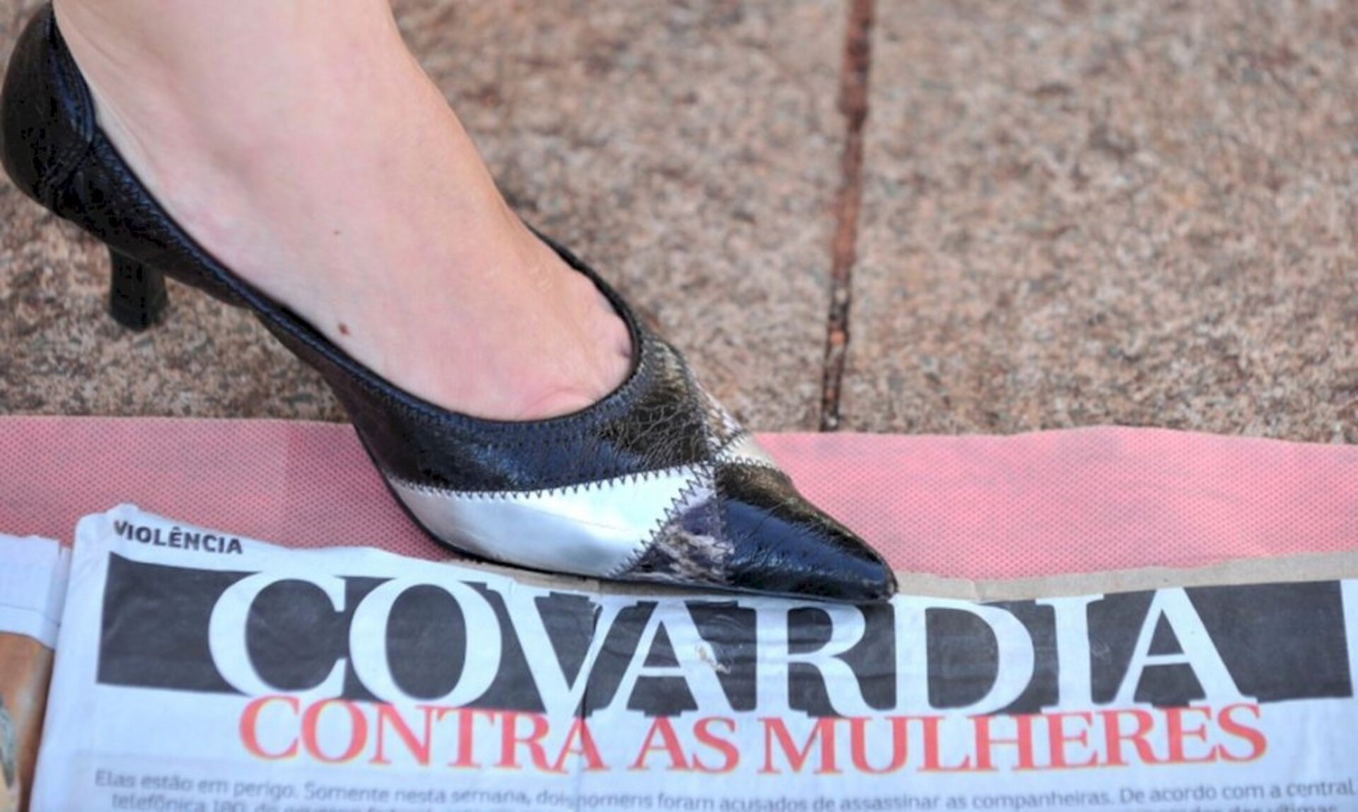 Objetivo é conscientizar sobre a violência doméstica