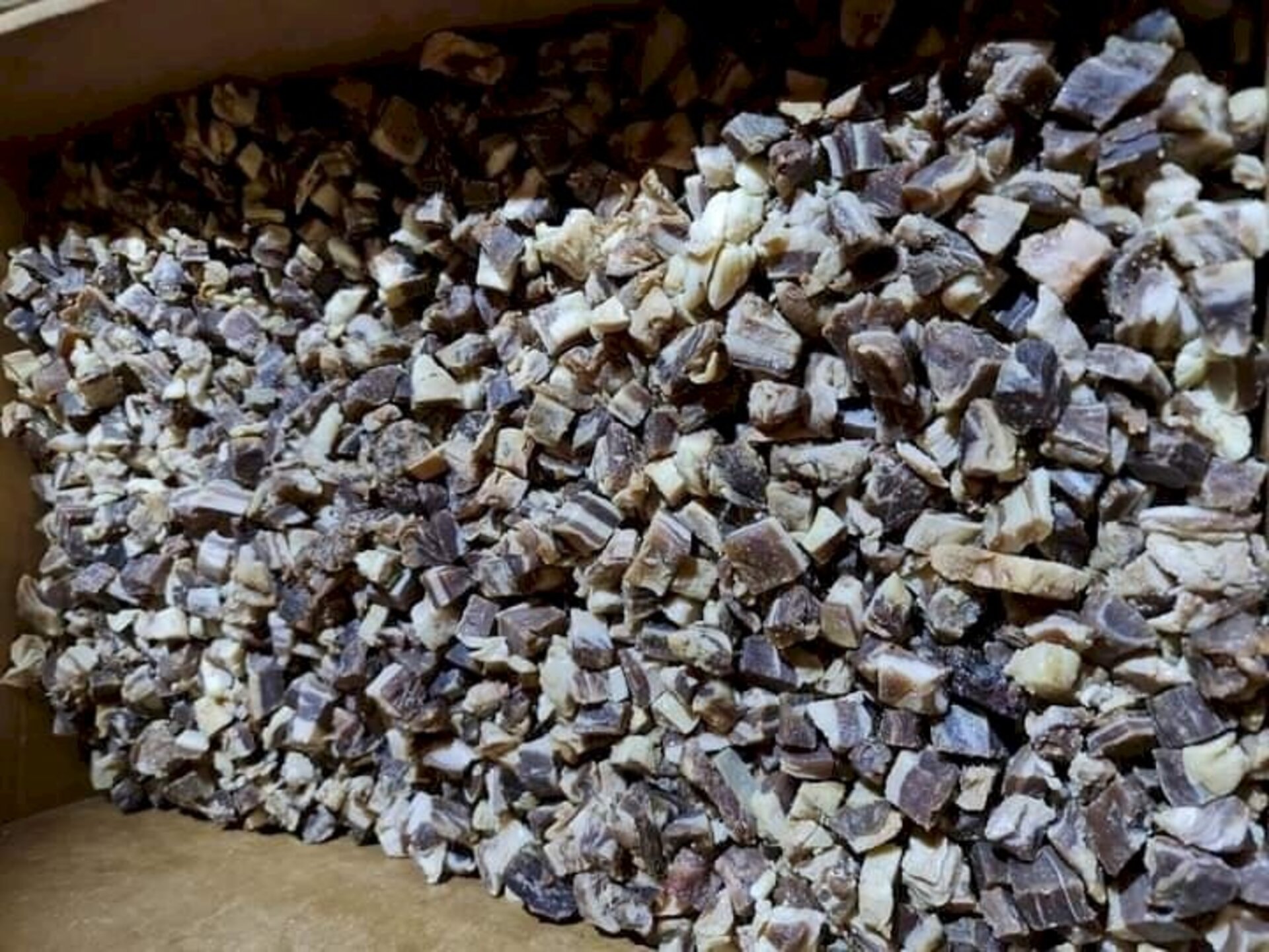 Foram apreendidos em torno de 300 quilos de carne