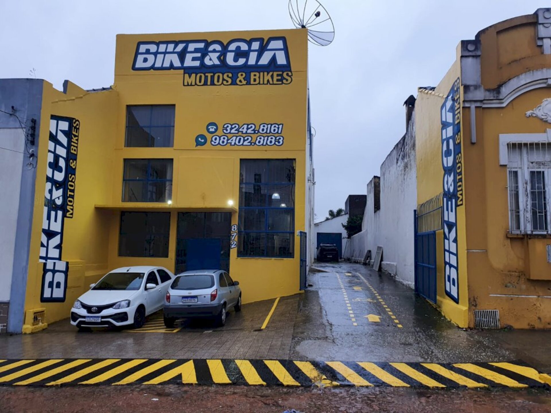 Estabelecimento passa a contar com estacionamento próprio